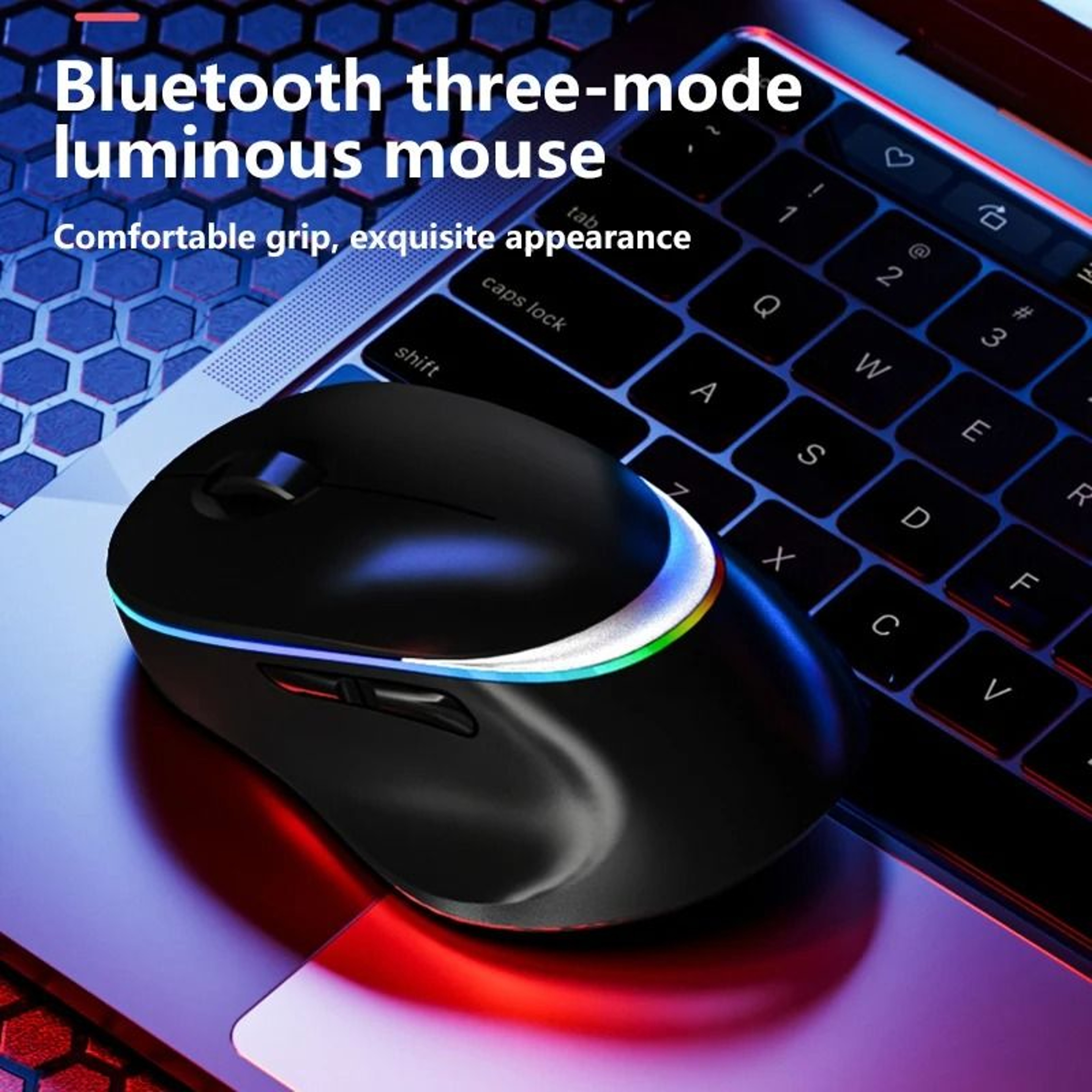 TripleChannel LightEmitting Wireless Mouse 1