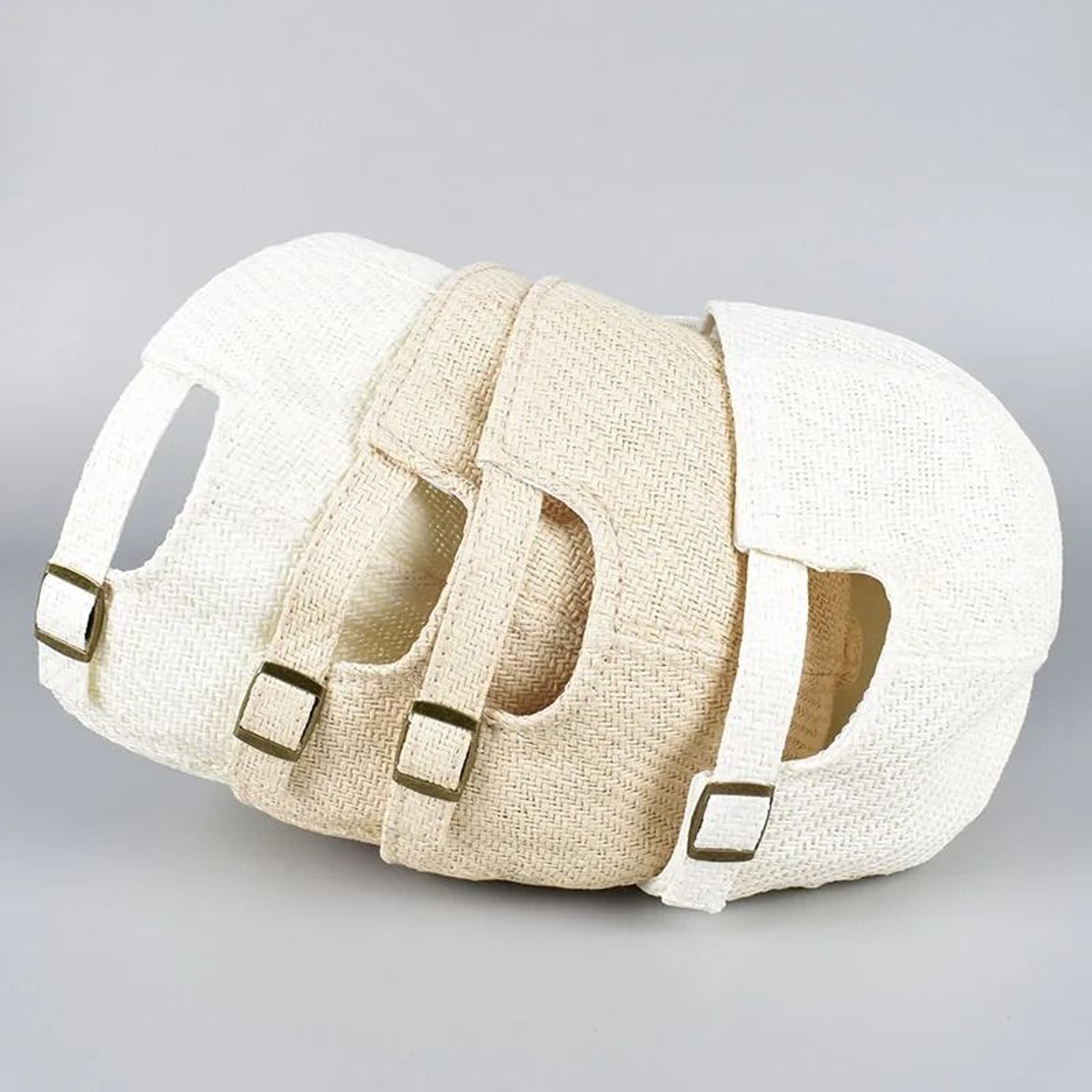 Straw Mesh Baseball Cap  Hybrid Sun Hat 2