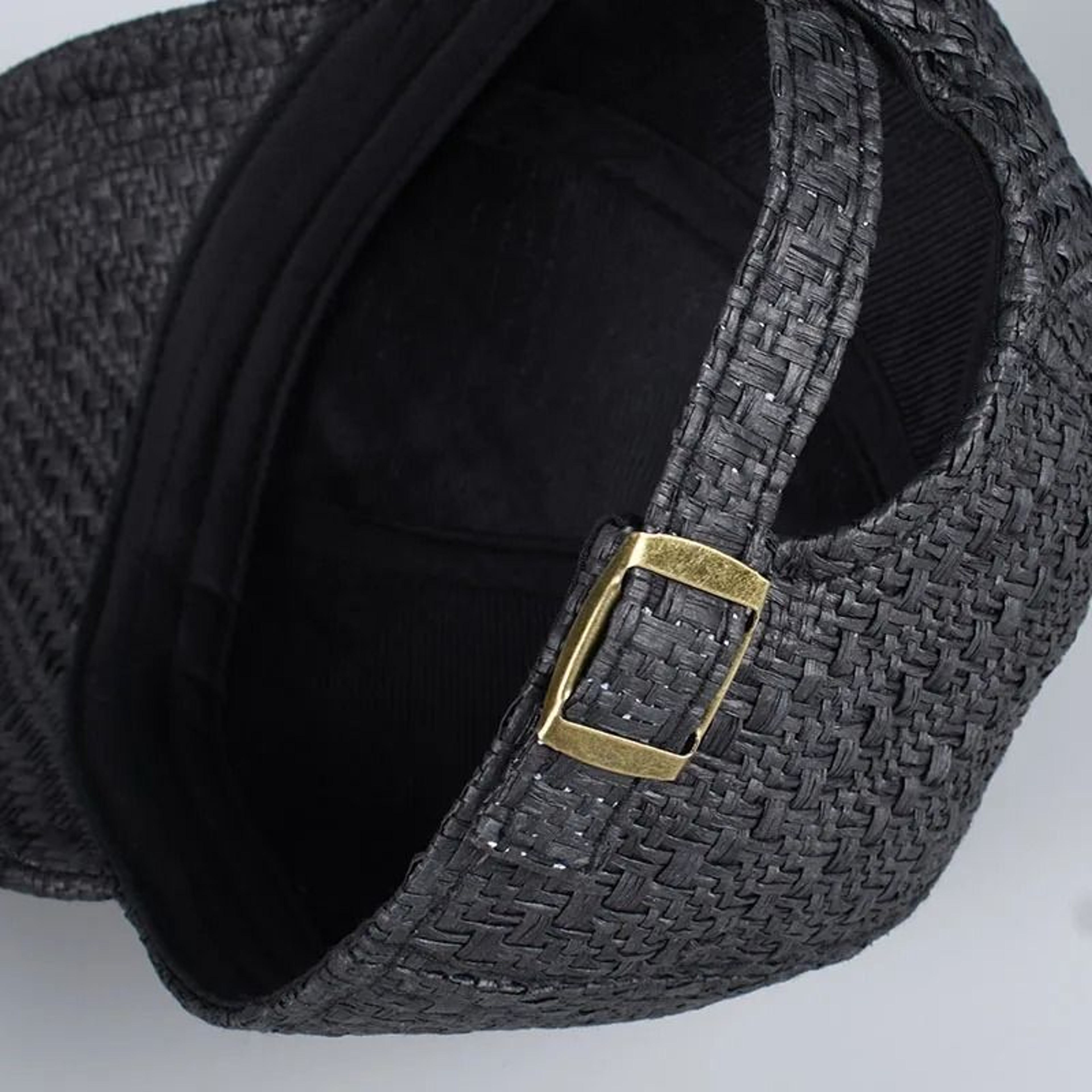 Professional Straw Mesh Baseball Cap  Hybrid Sun Hat 4
