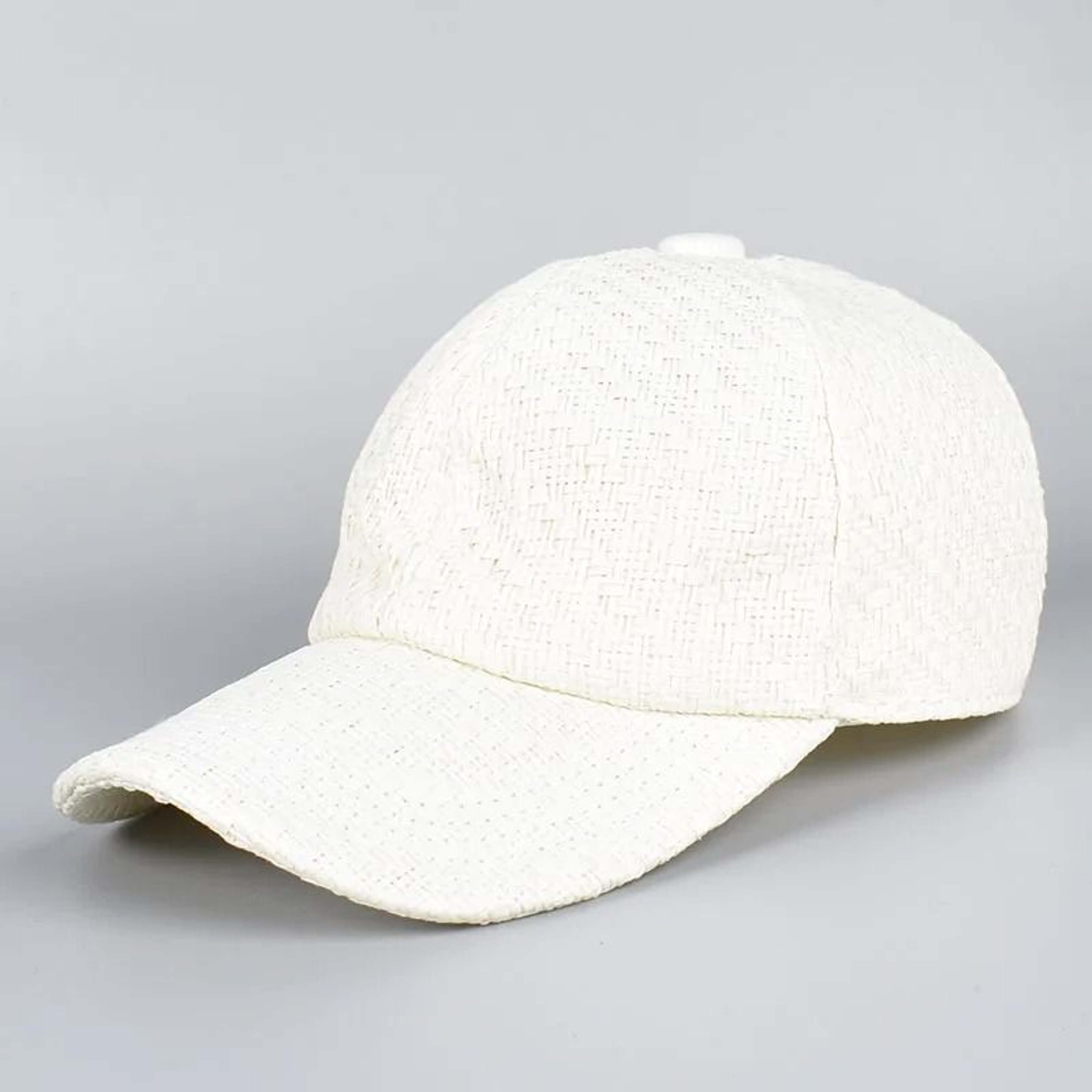 Professional Straw Mesh Baseball Cap  Hybrid Sun Hat 7