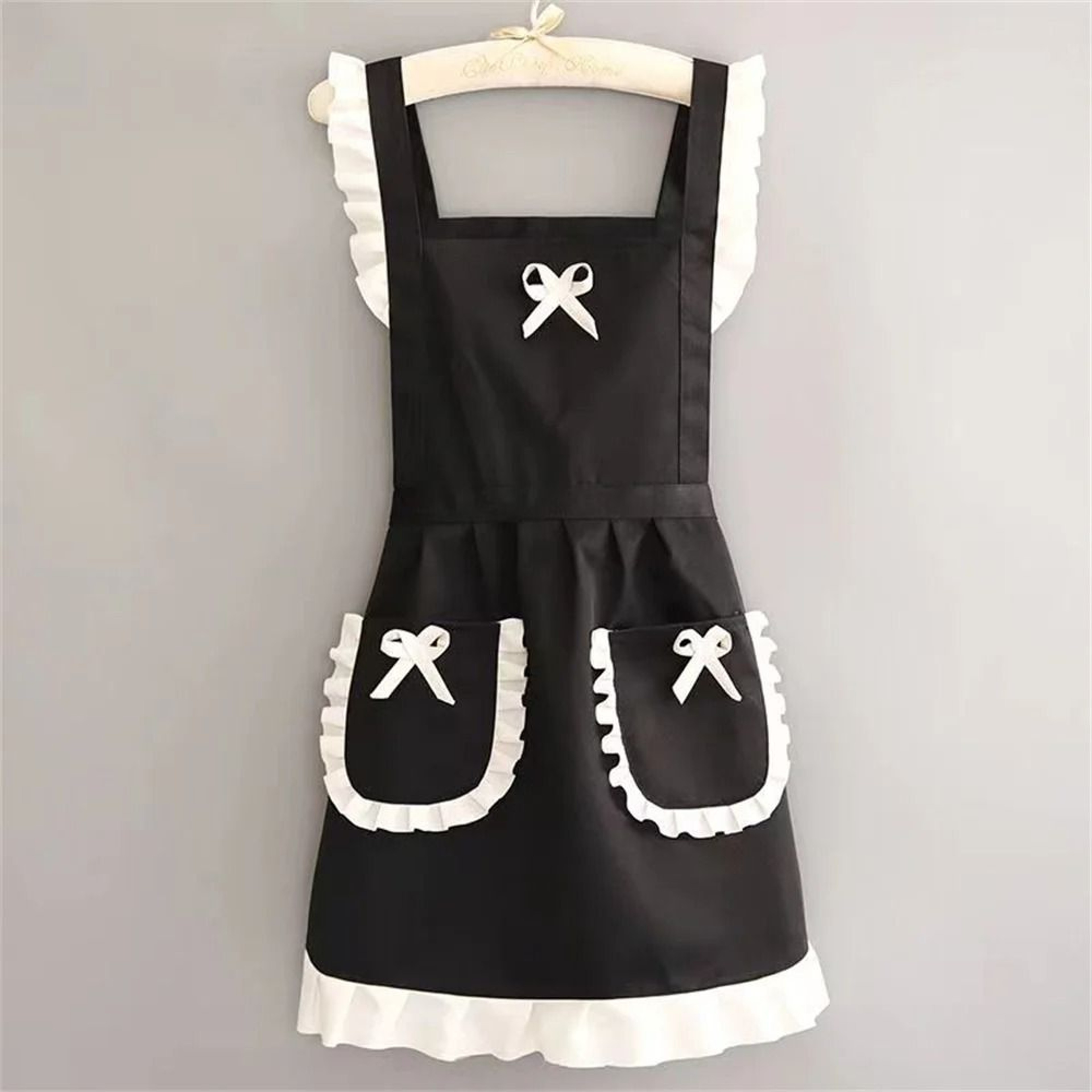 Japanese Maid Style Household  Workwear Apron 3