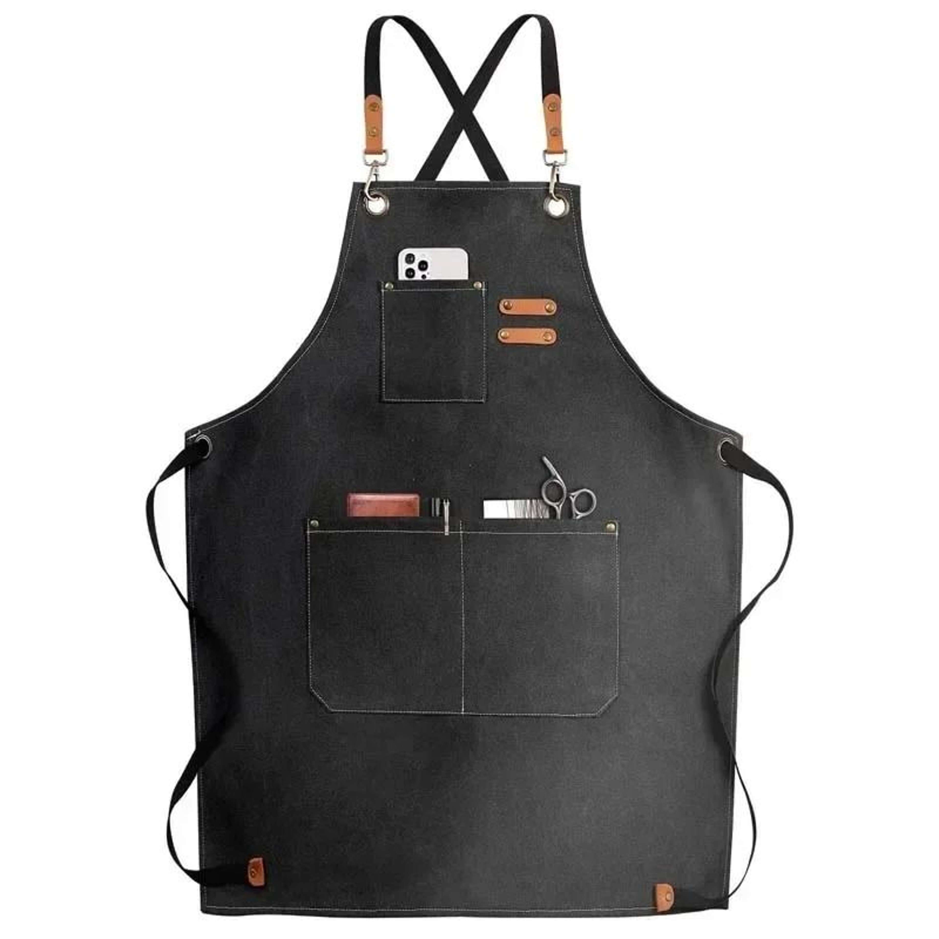 HeavyDuty Canvas Kitchen  Coffee Apron 6