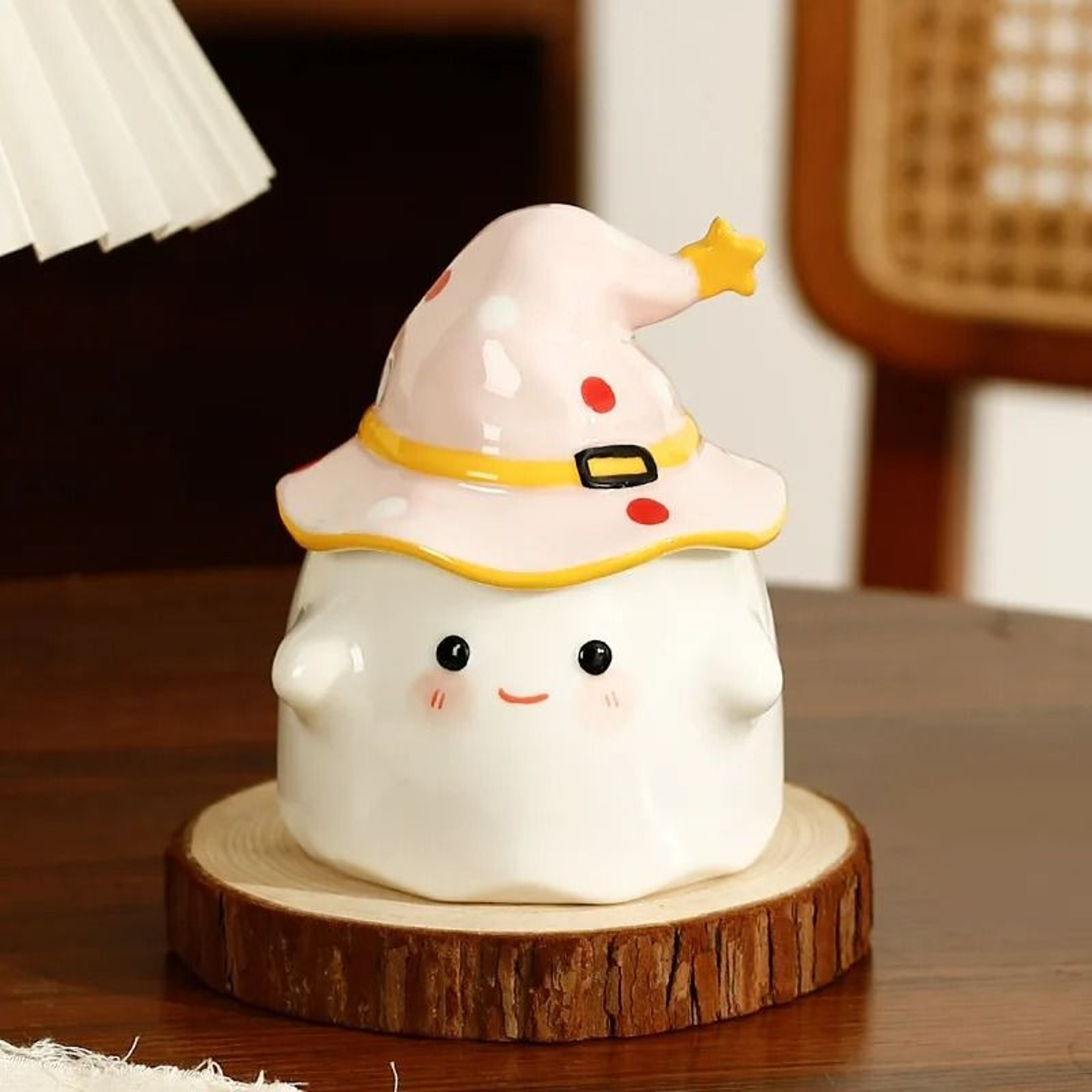 Creative Ghost Ceramic Mug With Matching Lid 7