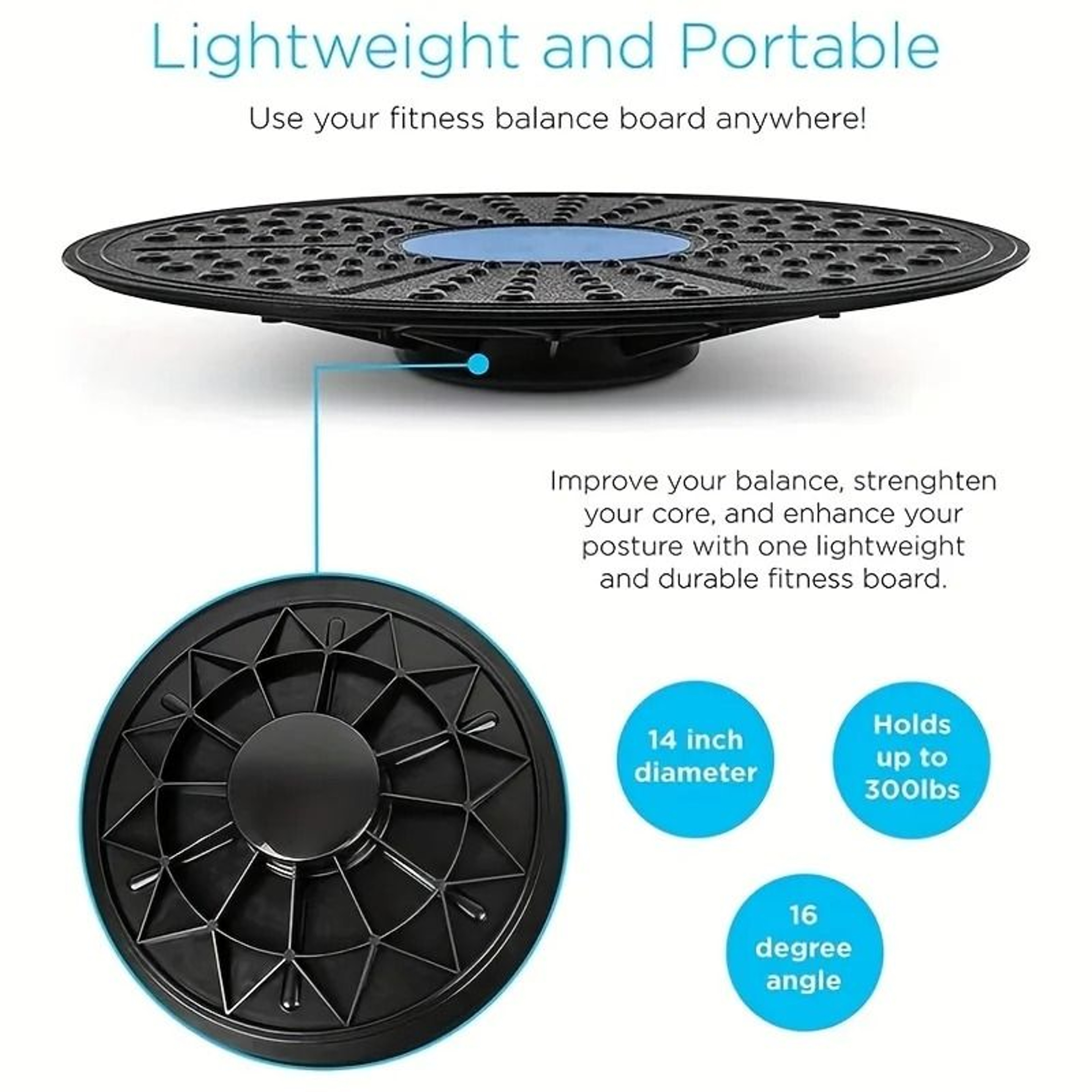HighPerformance Yoga  Sensory Balance Board 1