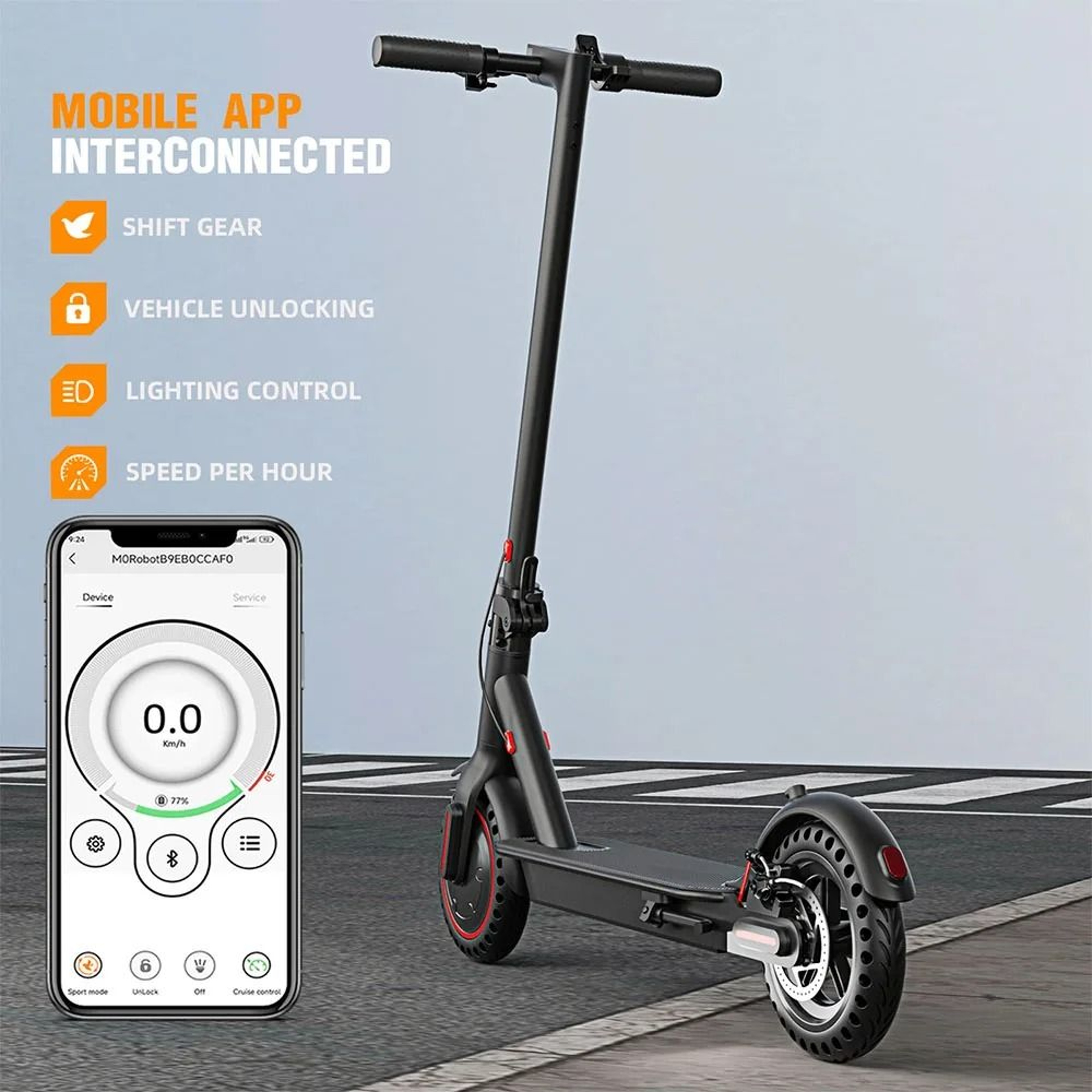 HighPerformance Foldable Electric Scooter 4