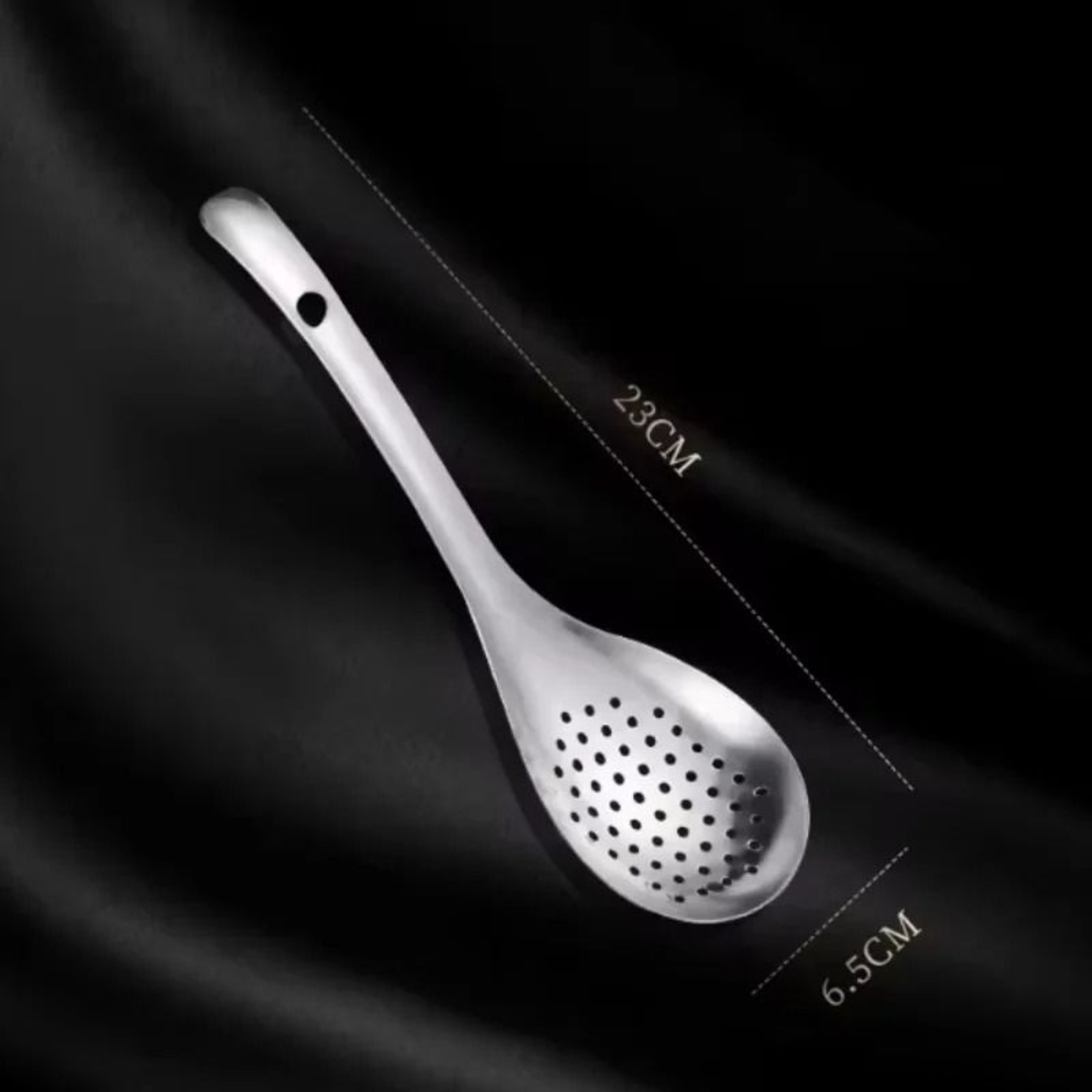 304 Stainless Steel Precision Strainer  Skimmer Spoon 6