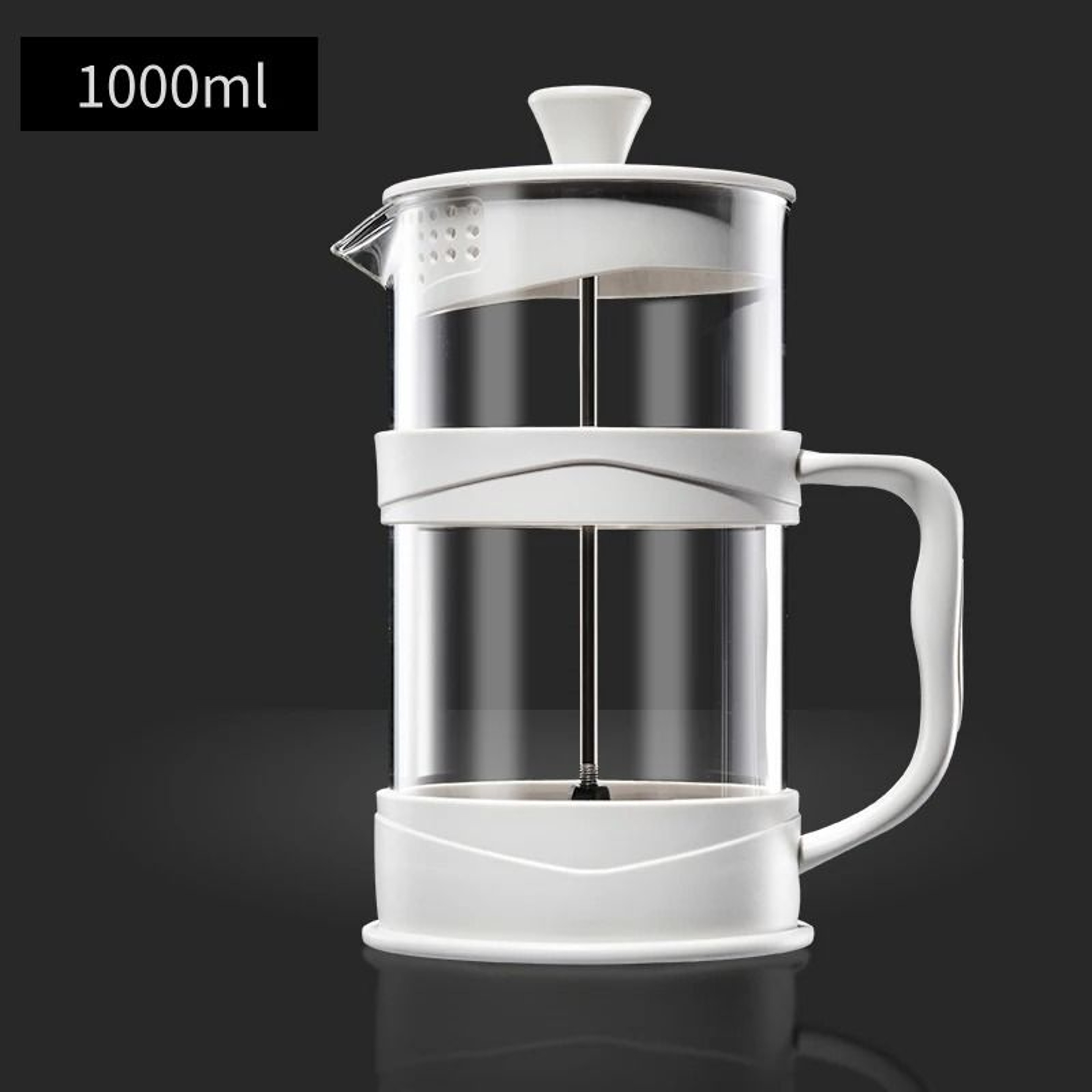 Essential Glass French Press  MultiUse Coffee  Tea Brewer 9