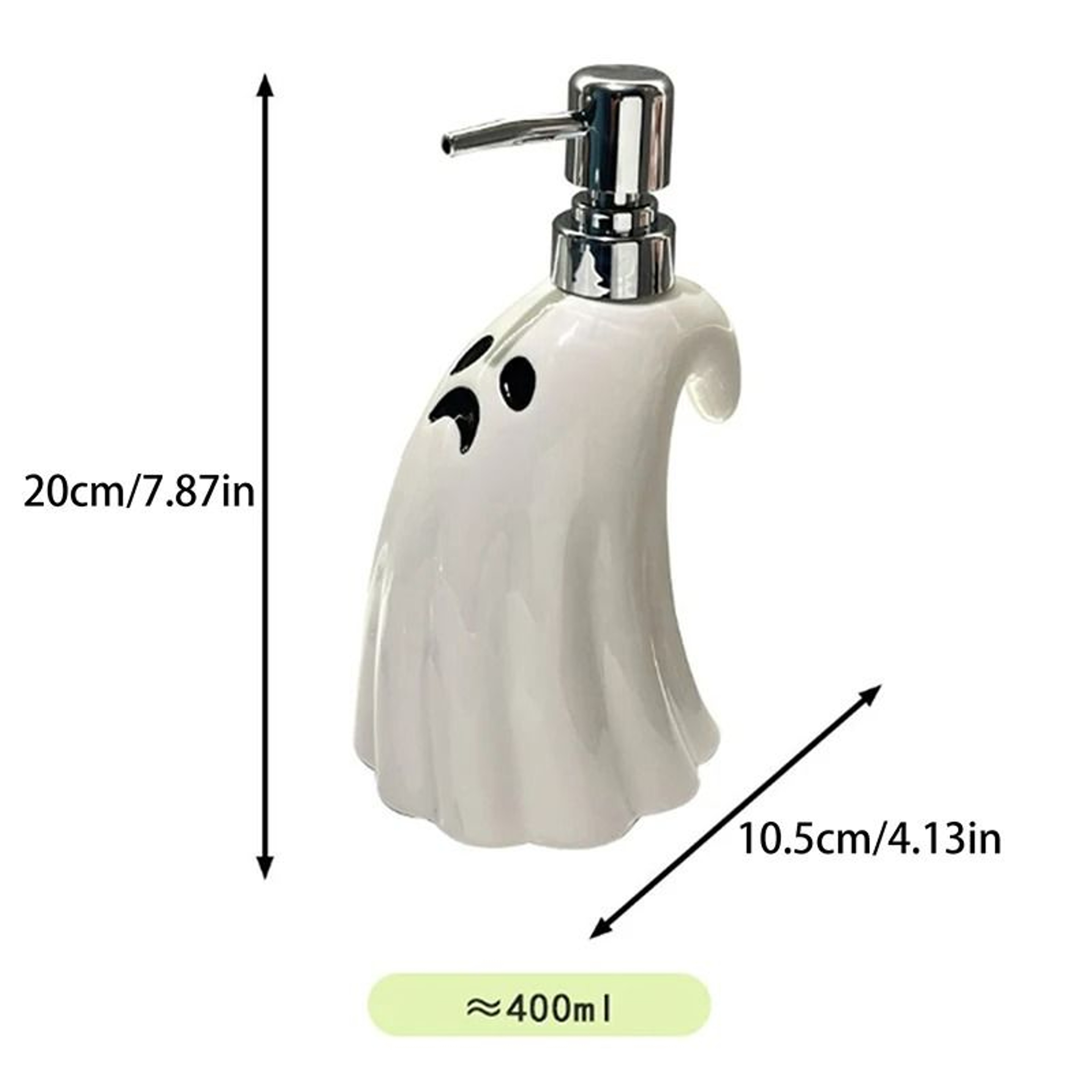 Ceramic Hand Sanitizer Bottle  Large Capacity Soap Dispenser For Home  Hotel 5