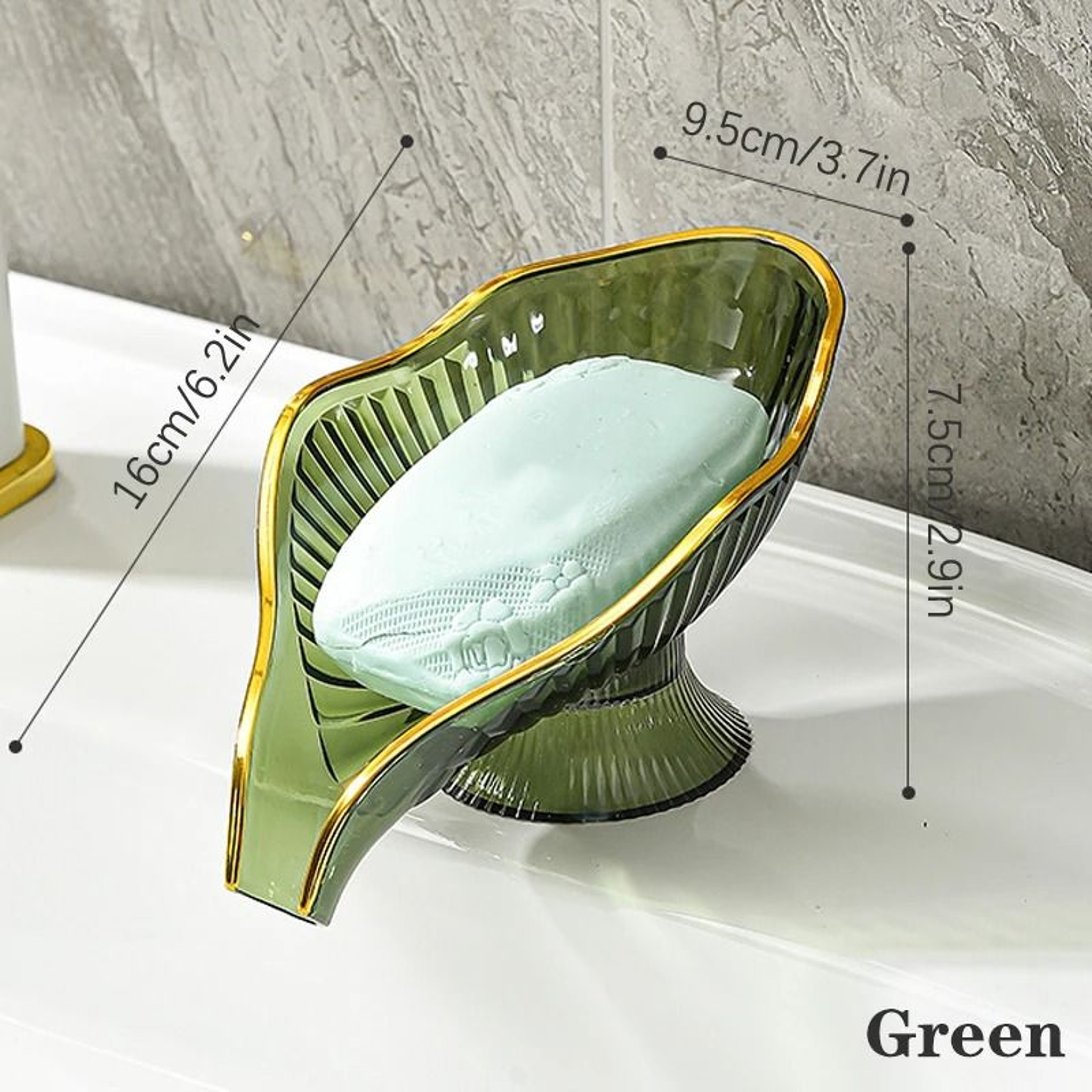 Vertical Suction Soap Saver  SelfDraining Minimalist Soap Holder 6
