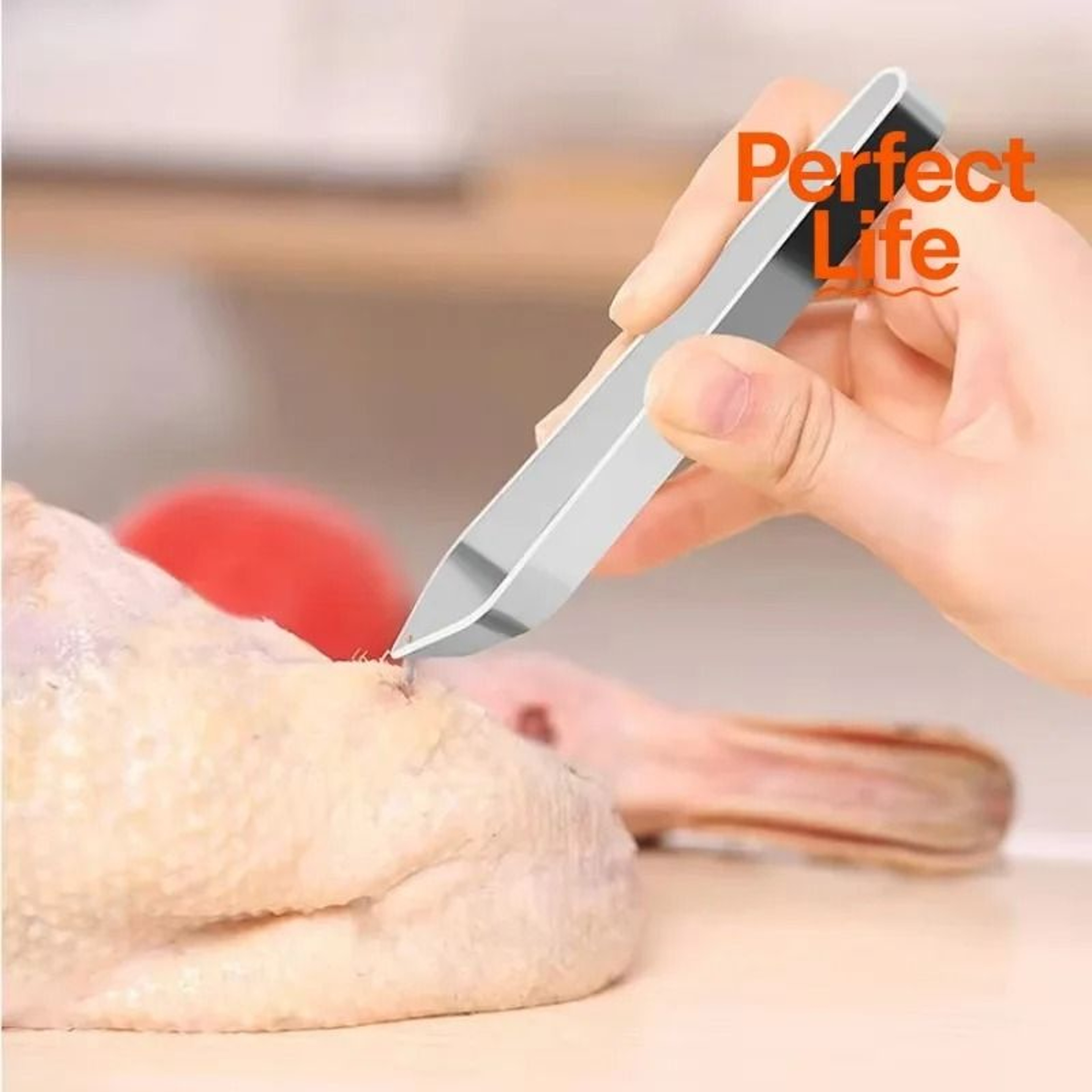 430 Stainless Steel Fish Bone Tweezers  Precision Bone Remover  Plucking Tongs 0