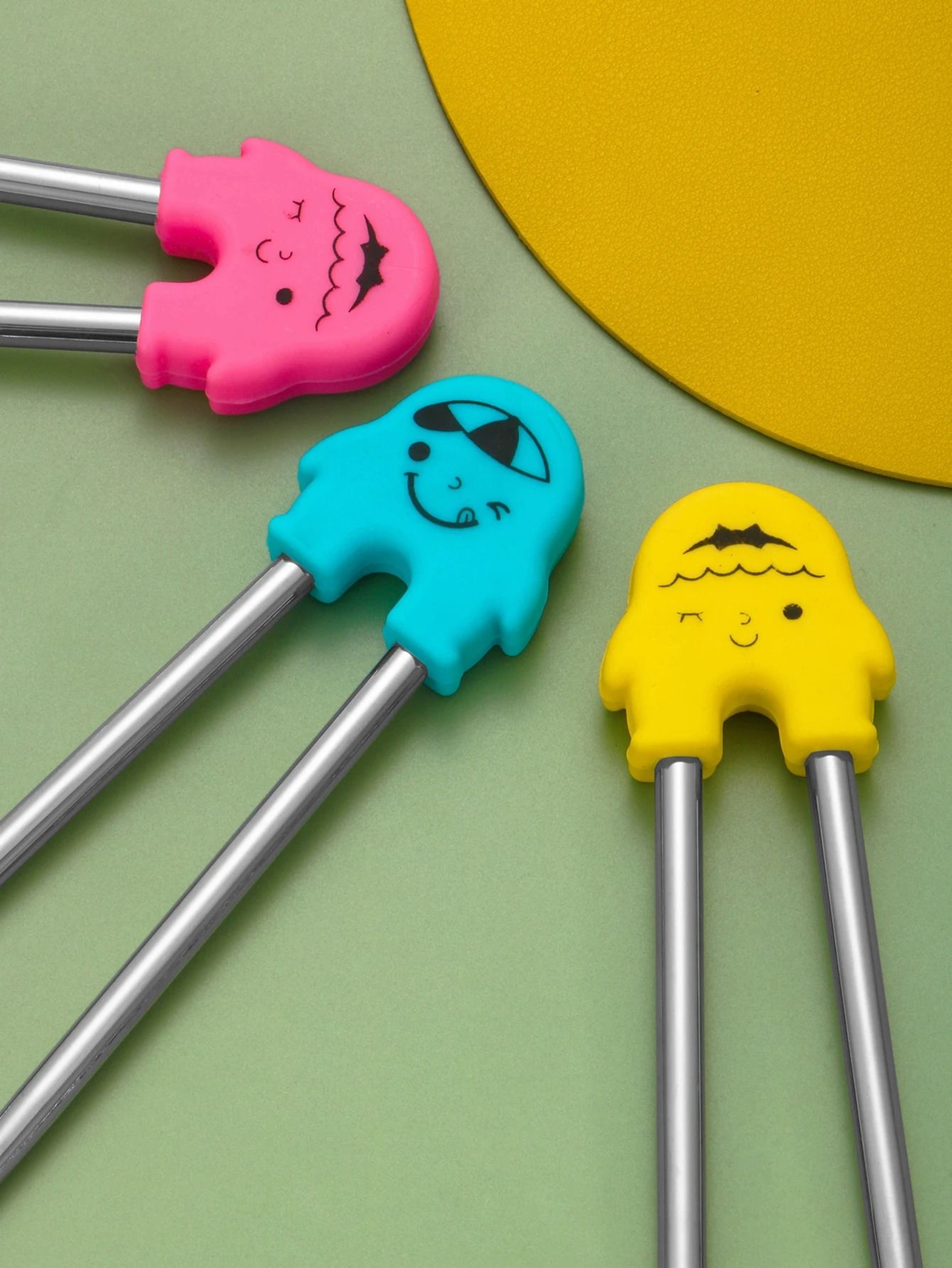 Cartoon Training Chopsticks  Removable Ergonomic Beginners 2