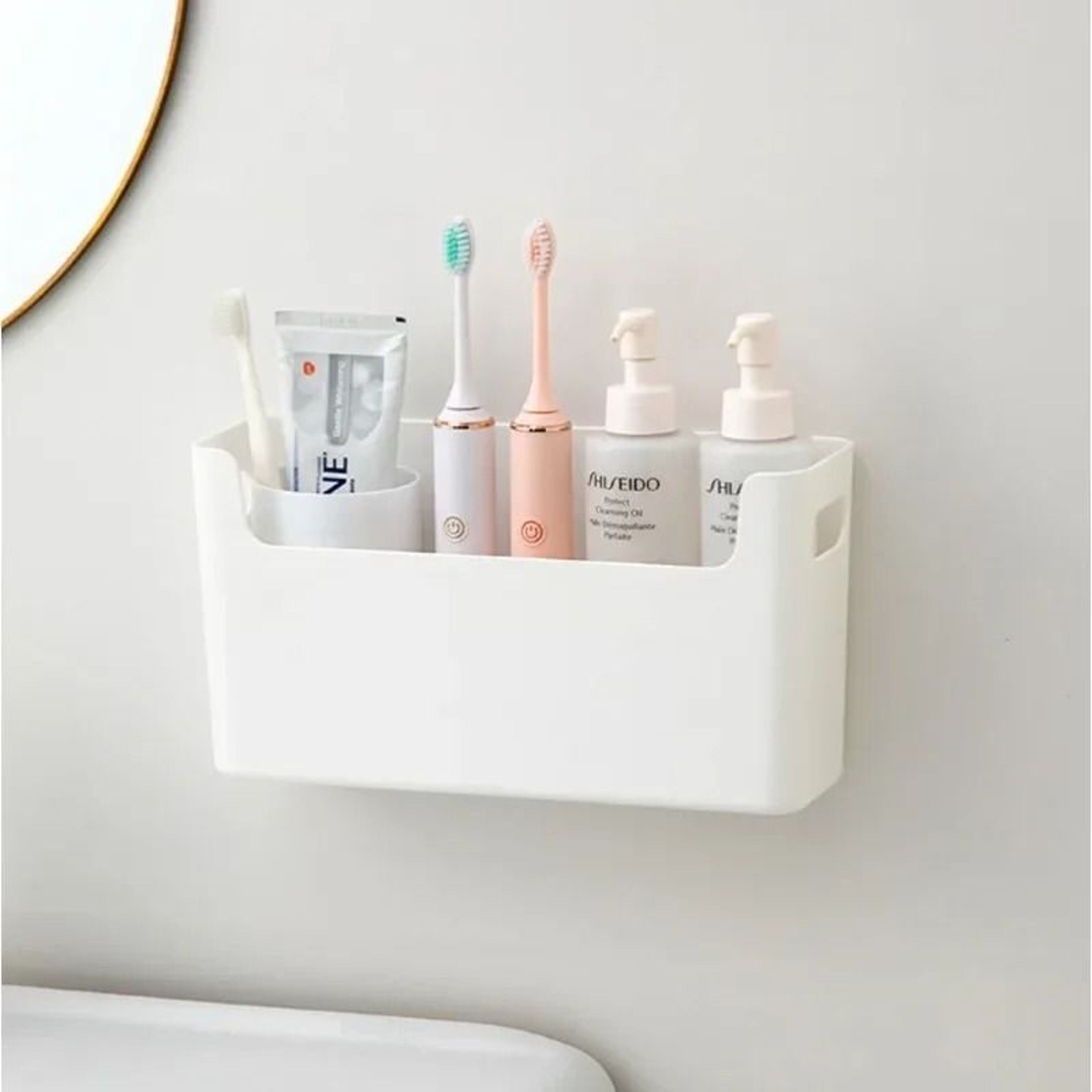 NonPerforated MultiPurpose Wall Shelf  Floating Cabinet Door Organizer 1