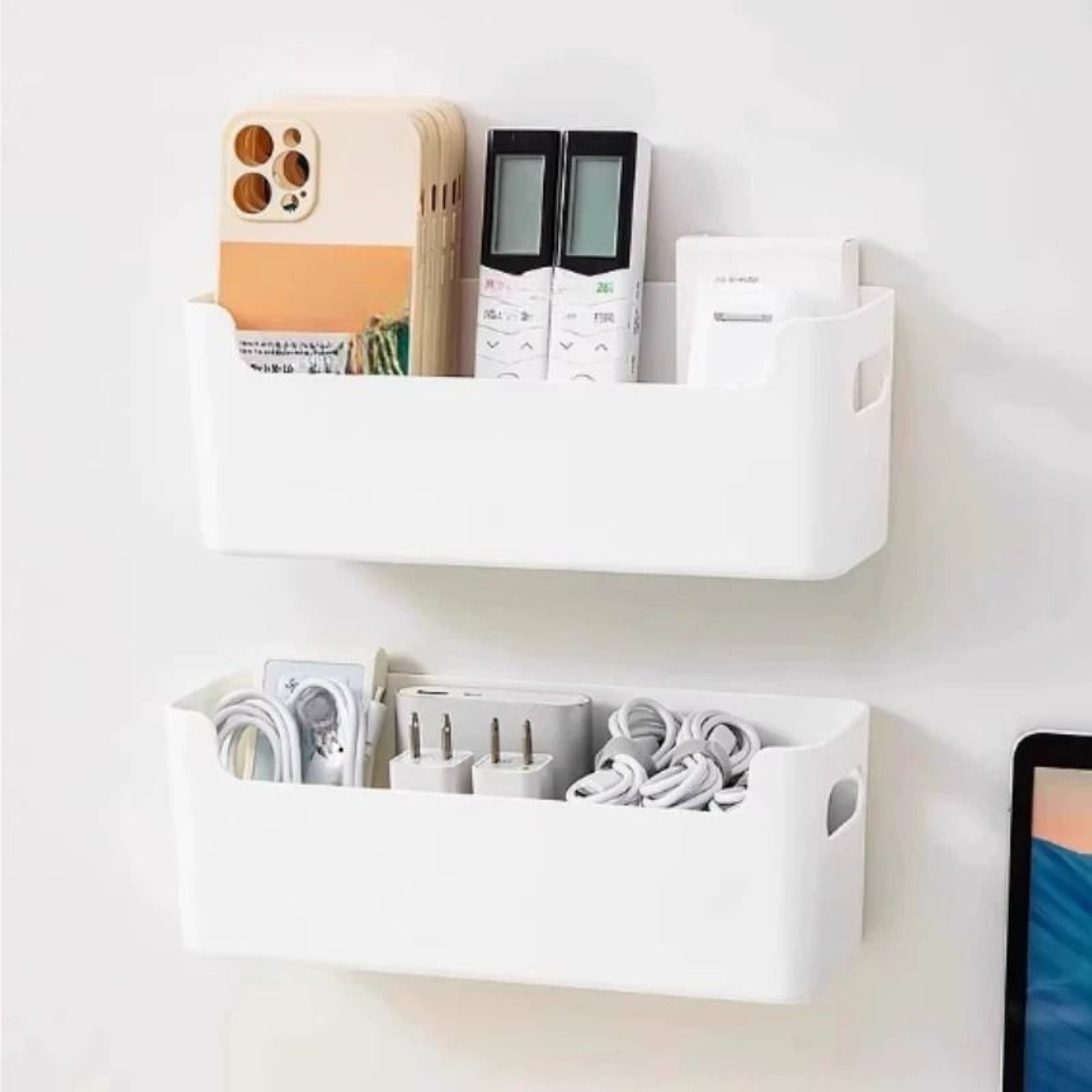 NonPerforated MultiPurpose Wall Shelf  Floating Cabinet Door Organizer 5