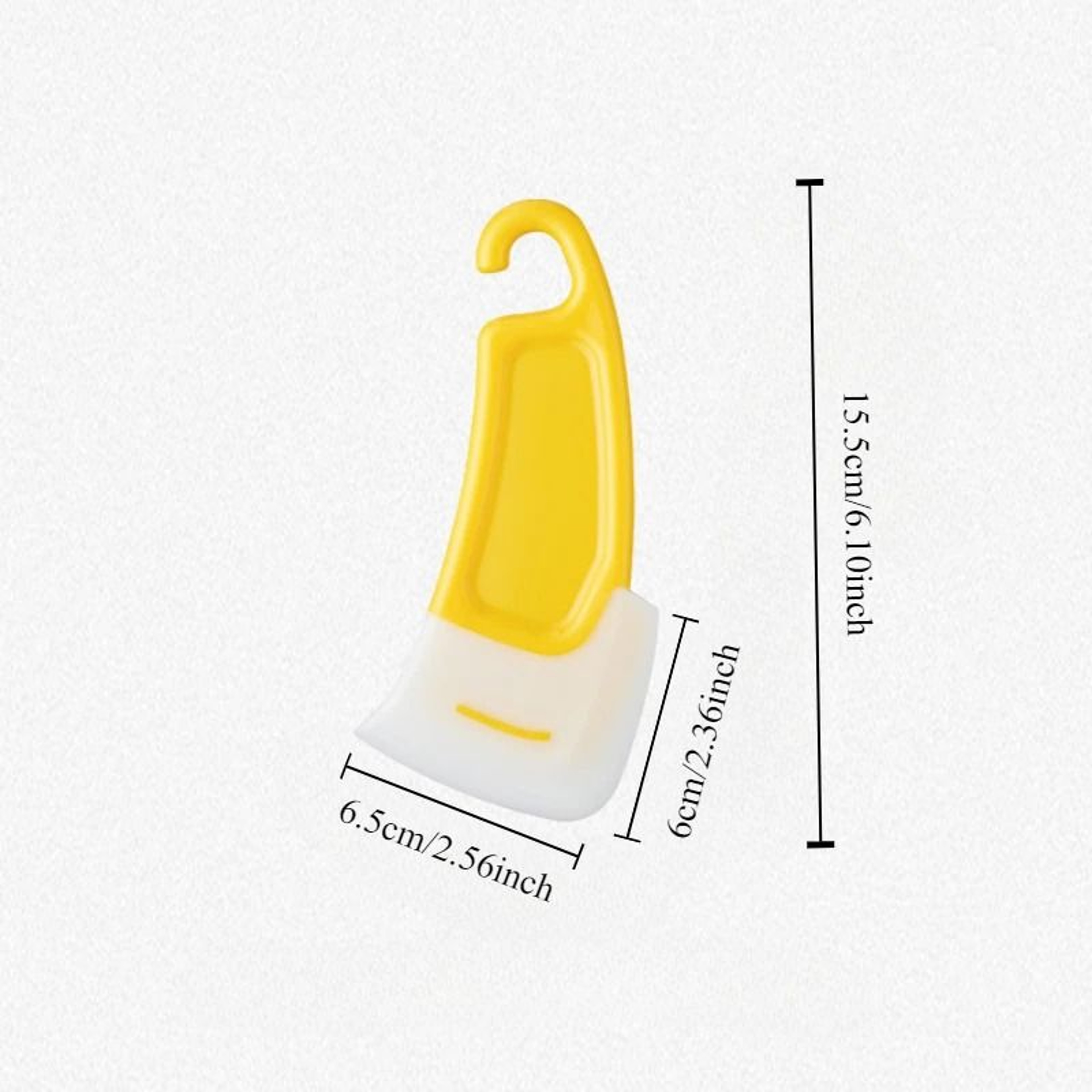 HeavyDuty Silicone Cleaning Spatula  Flexible Kitchen Scraper  Baking Tool 5