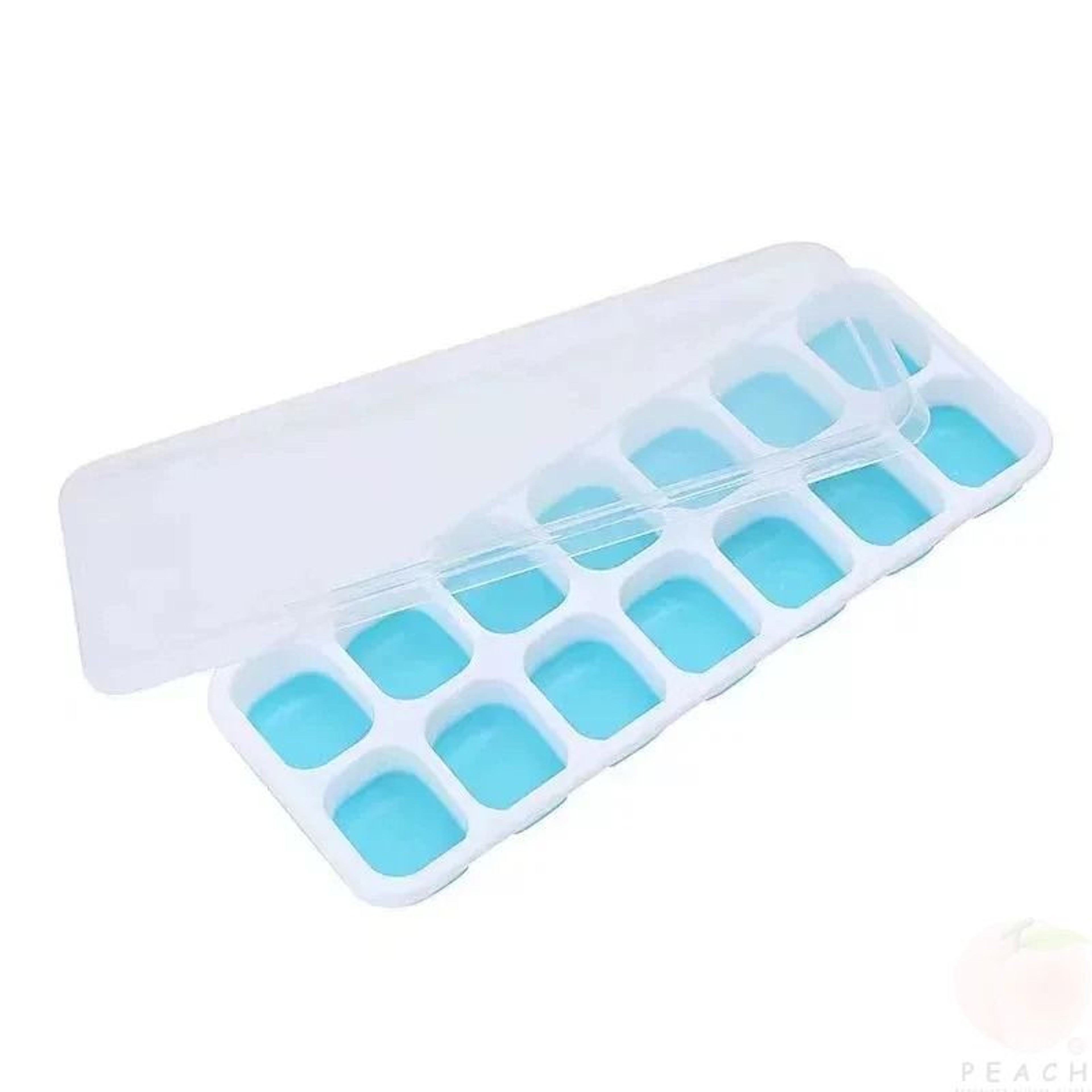 14Grid Professional Ice Cube Tray  NonToxic Silicone Square Mold 8