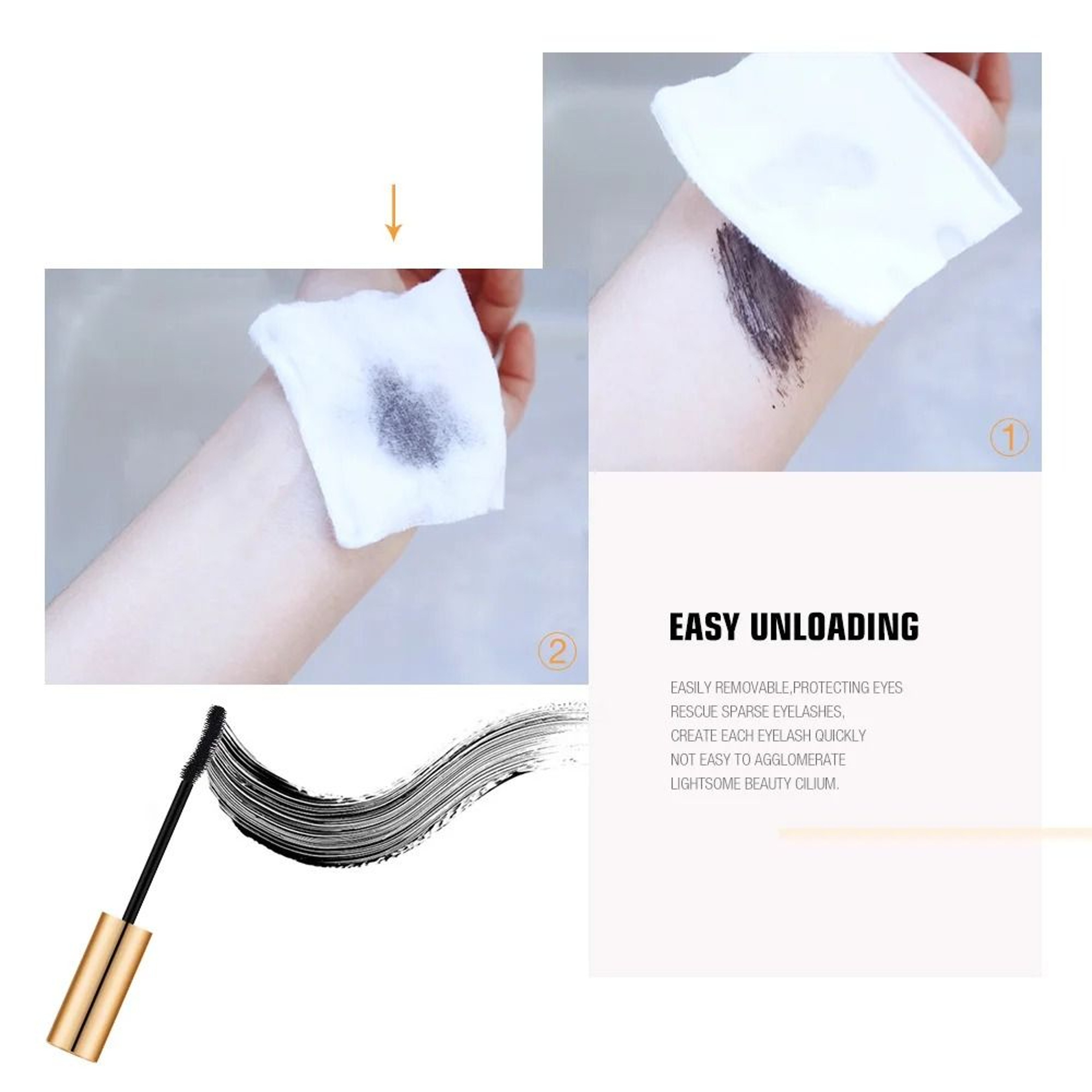 3D Sculpting Lengthening Mascara  HighDefinition Lash Extension  LongWearing Formula 4