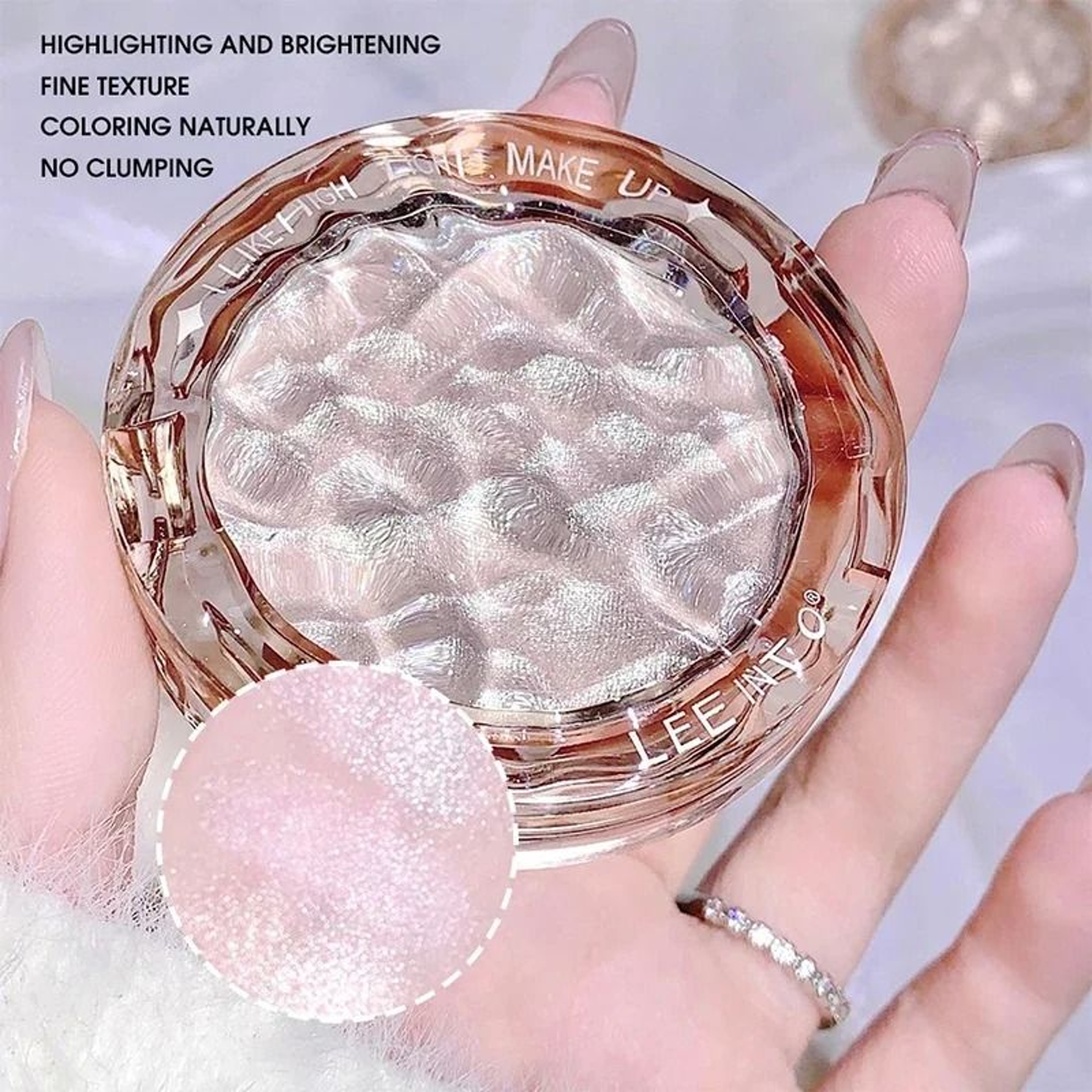 HighGloss Illuminating Palette  Professional Glitter Highlight  Contour Duo 3