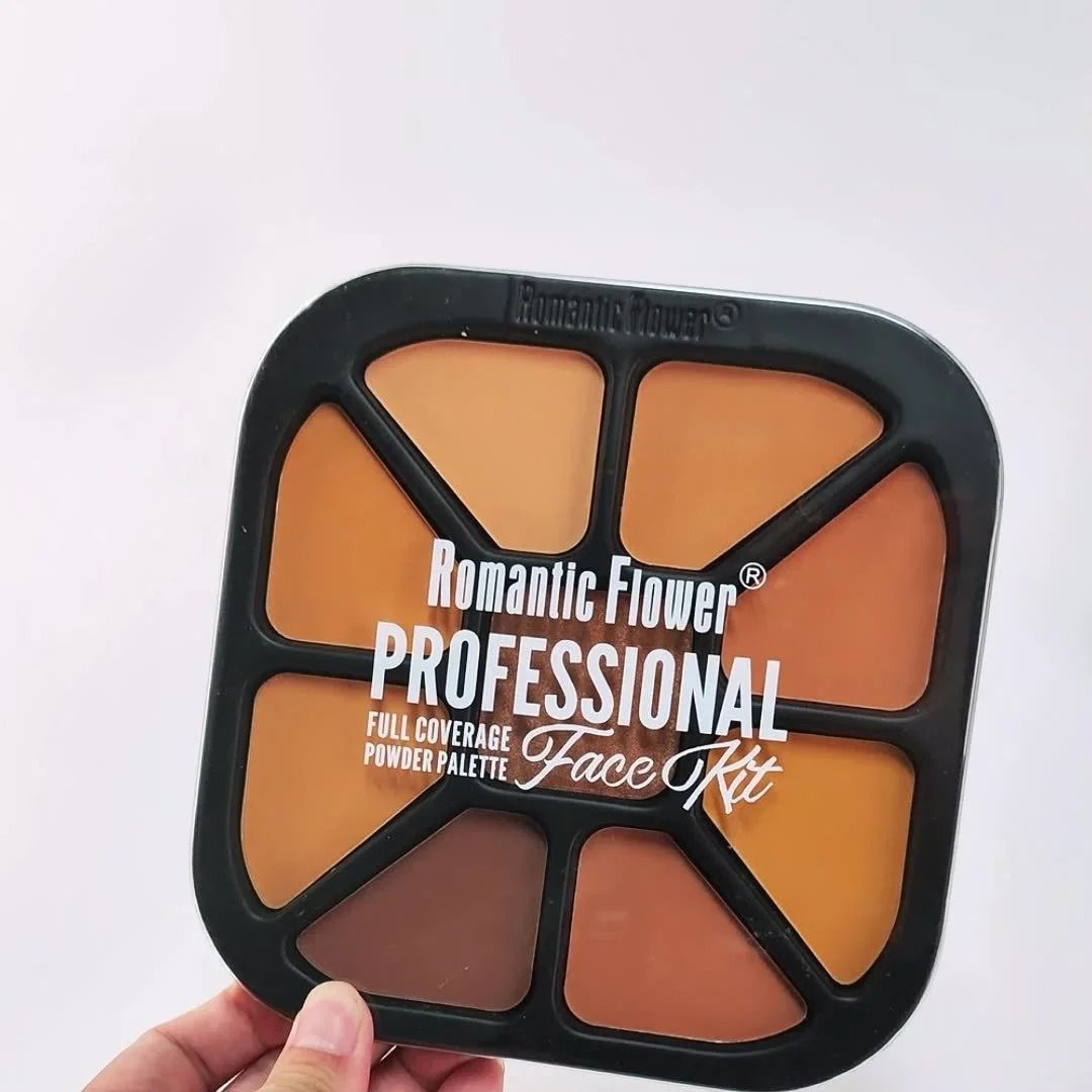 9Color Professional Finishing Powder Palette  Waterproof Matte Highlight  Fixing Collection 2