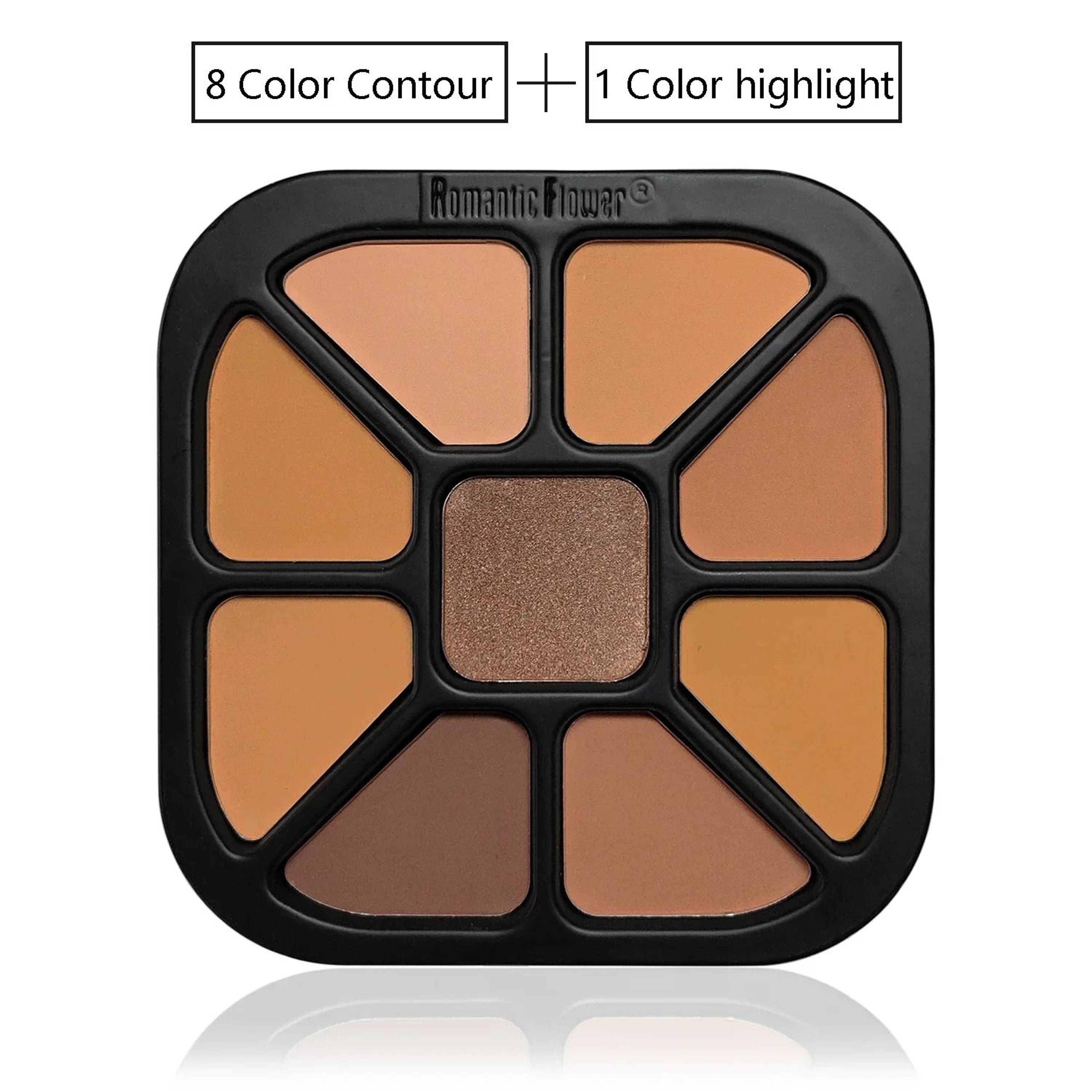9Color Professional Finishing Powder Palette  Waterproof Matte Highlight  Fixing Collection 3