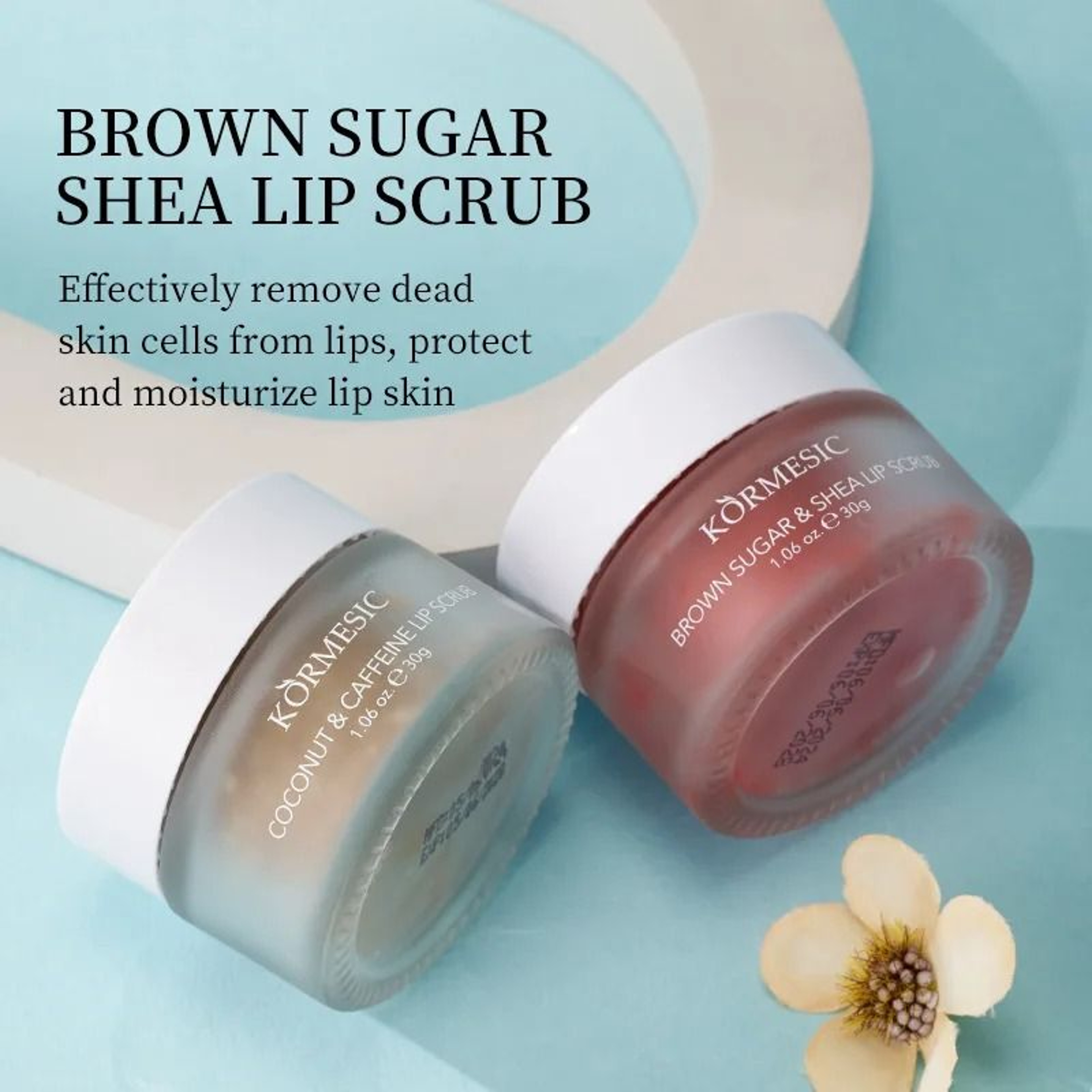 Brown Sugar Lip Smoothing Scrub  30g Gourmet Exfoliating  Moisturizing Treatment 2