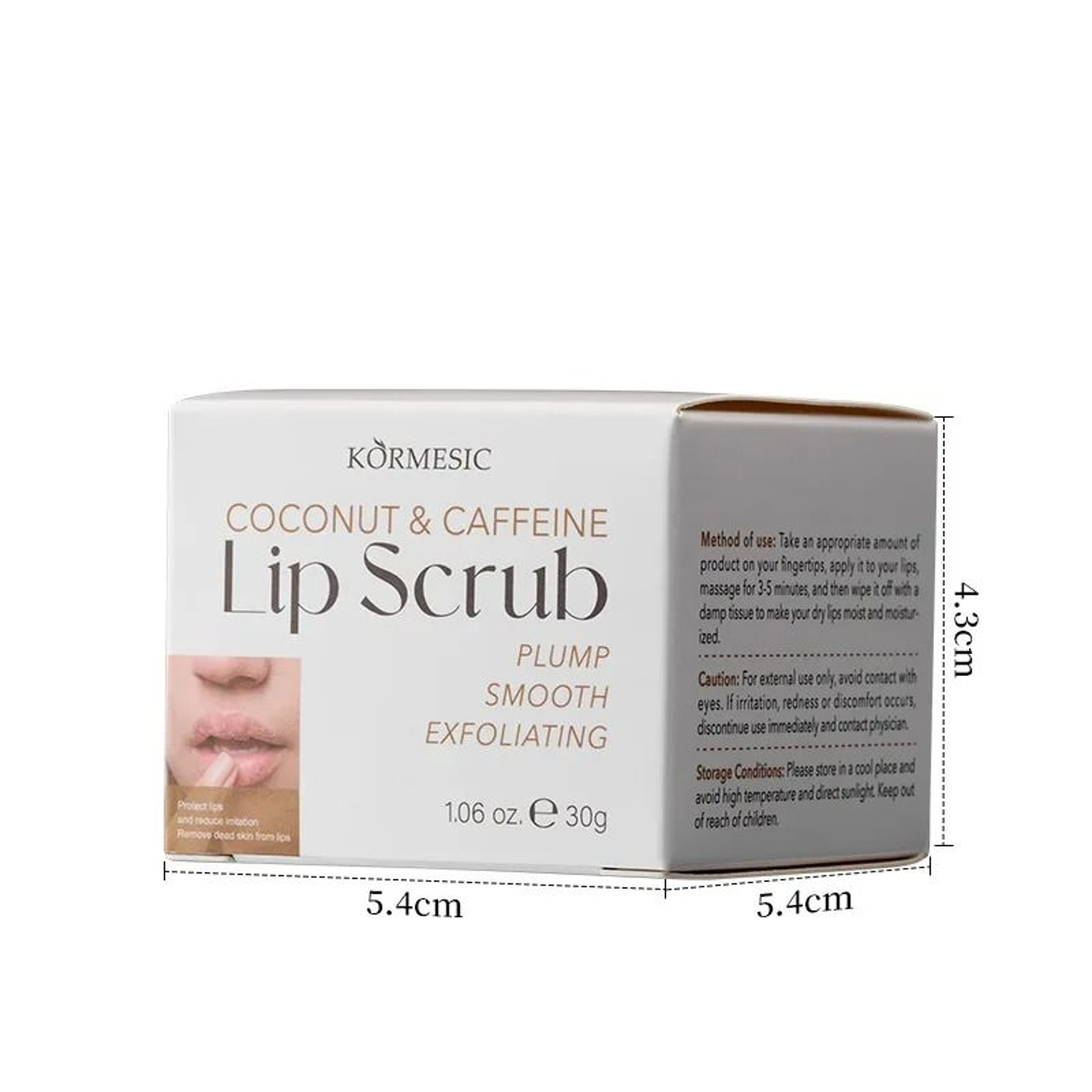 Brown Sugar Lip Smoothing Scrub  30g Gourmet Exfoliating  Moisturizing Treatment 6