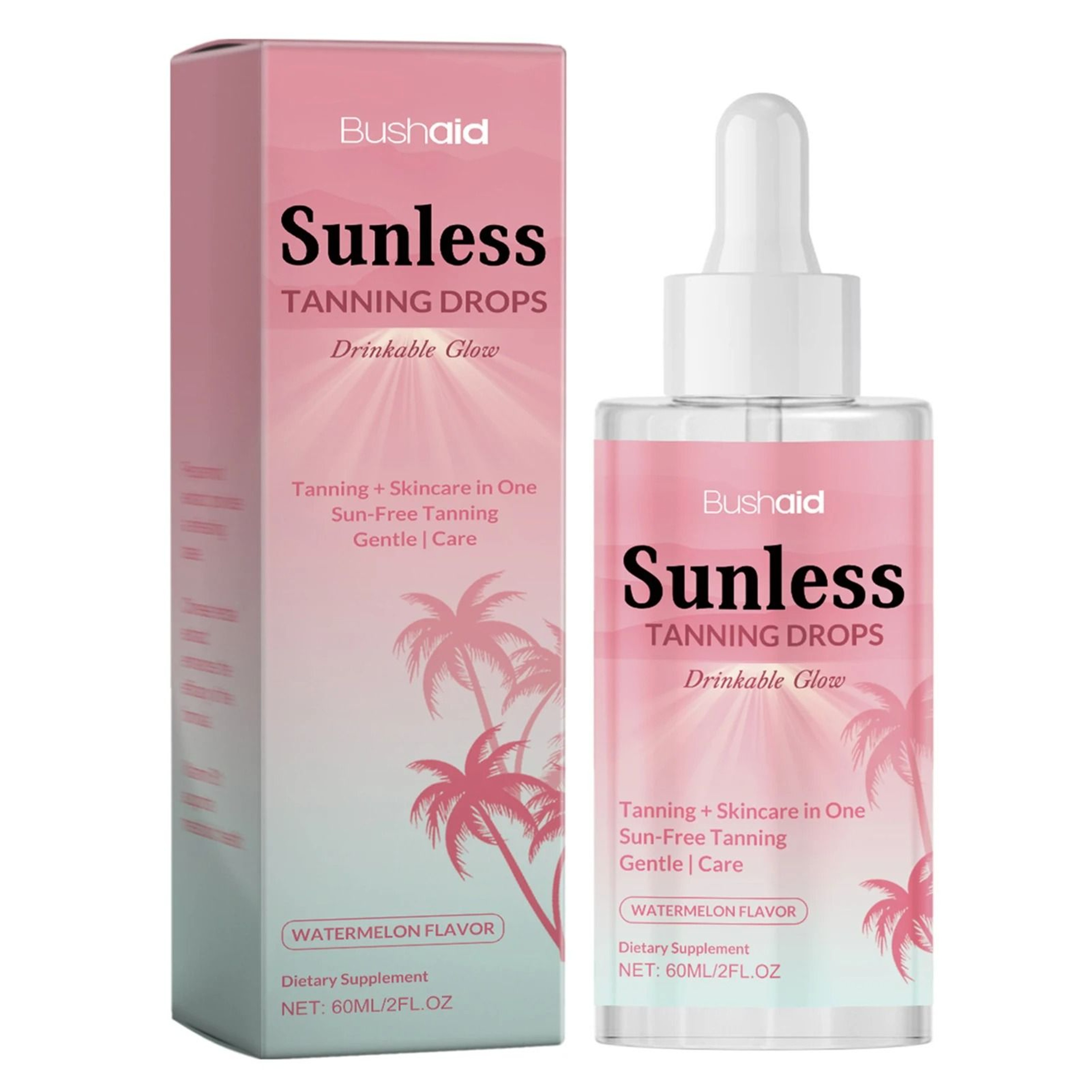 SunKissed Glow Tanning Serum  Customizable Face  Body Bronzer 6