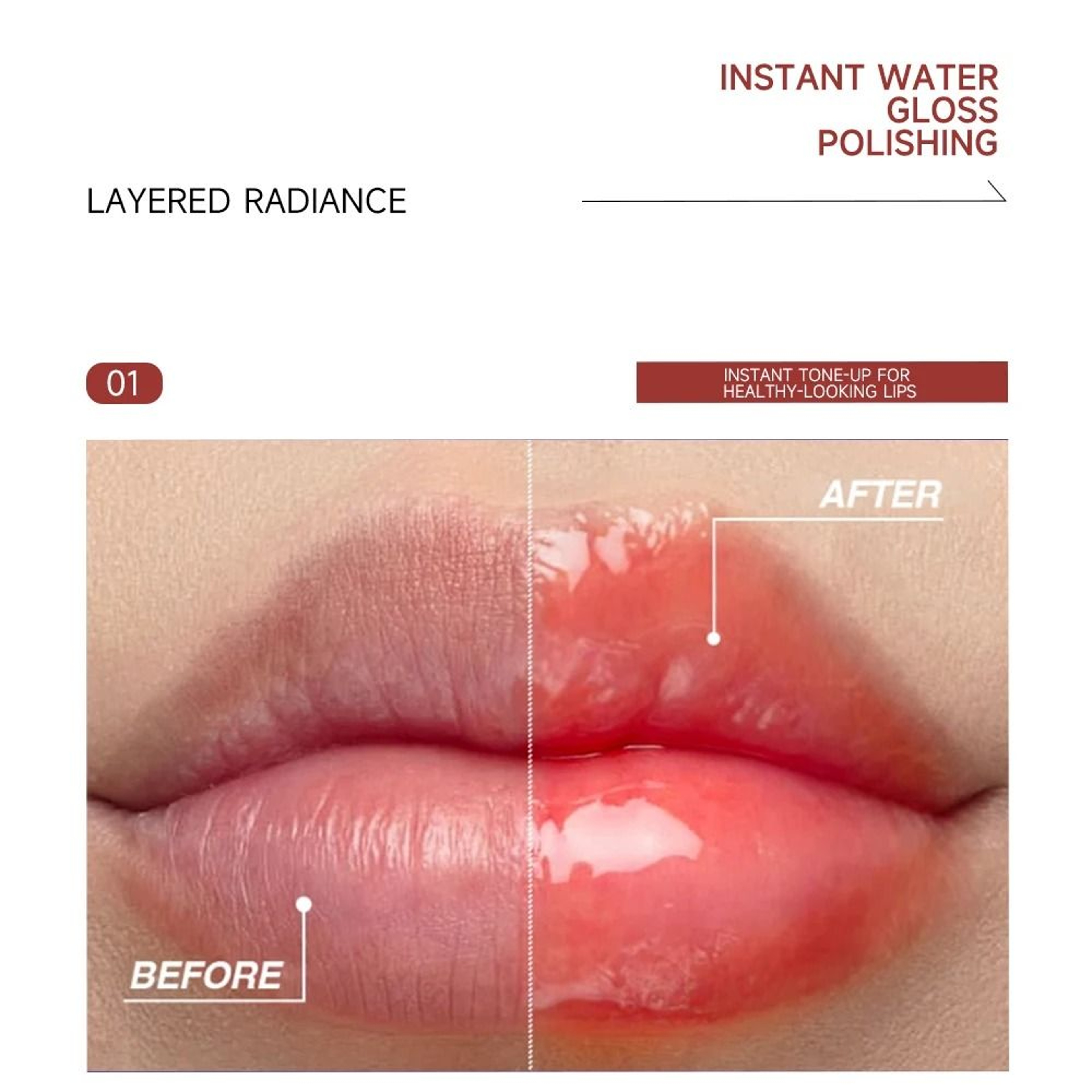 WaterGlow Vitamin E Nourishing Lip Glaze 5