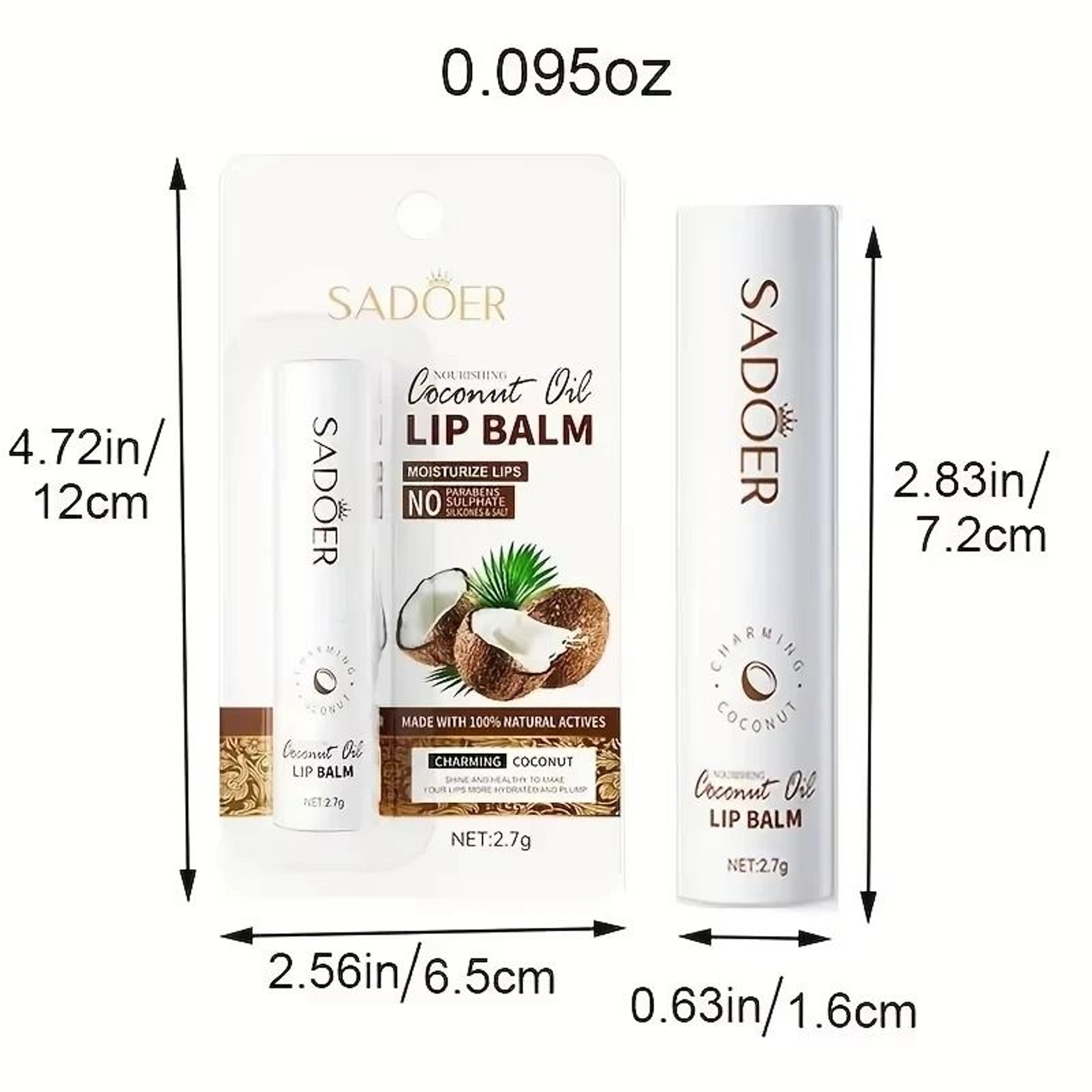 Tropical Coconut Intense Nourishment Lip Balm 7