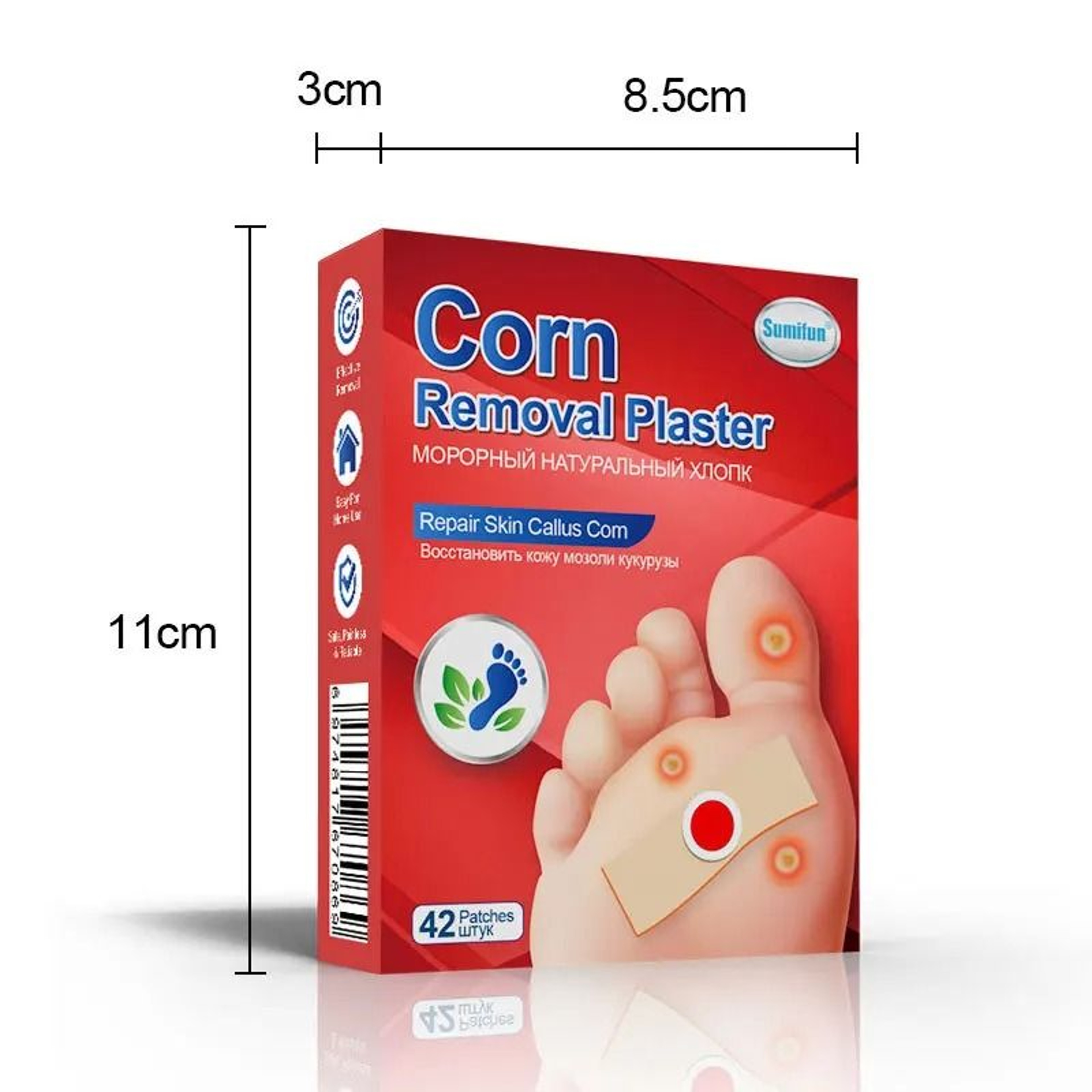 Total Comfort Corn  Callus Removal Adhesive Patches 5