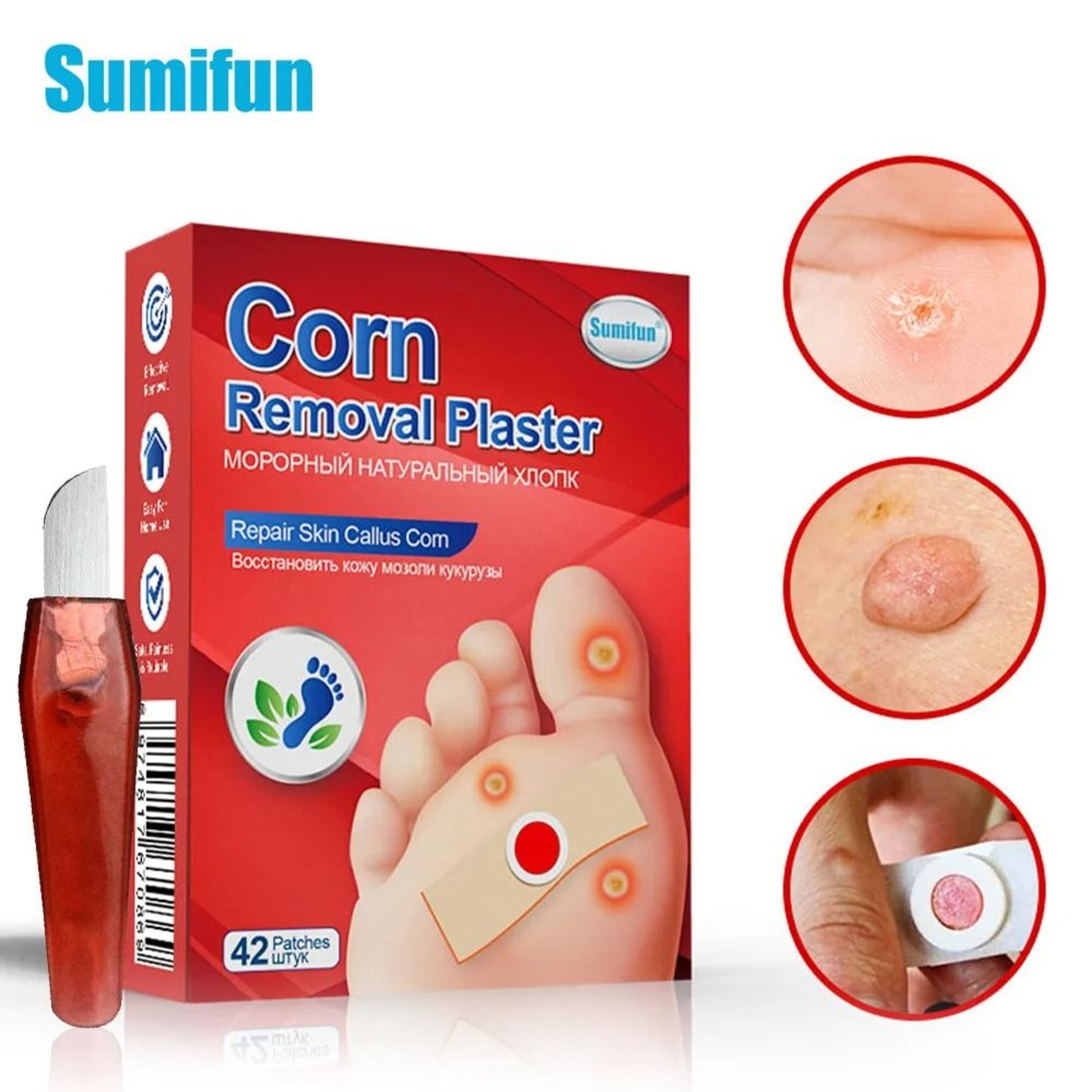 Total Comfort Corn  Callus Removal Adhesive Patches 7