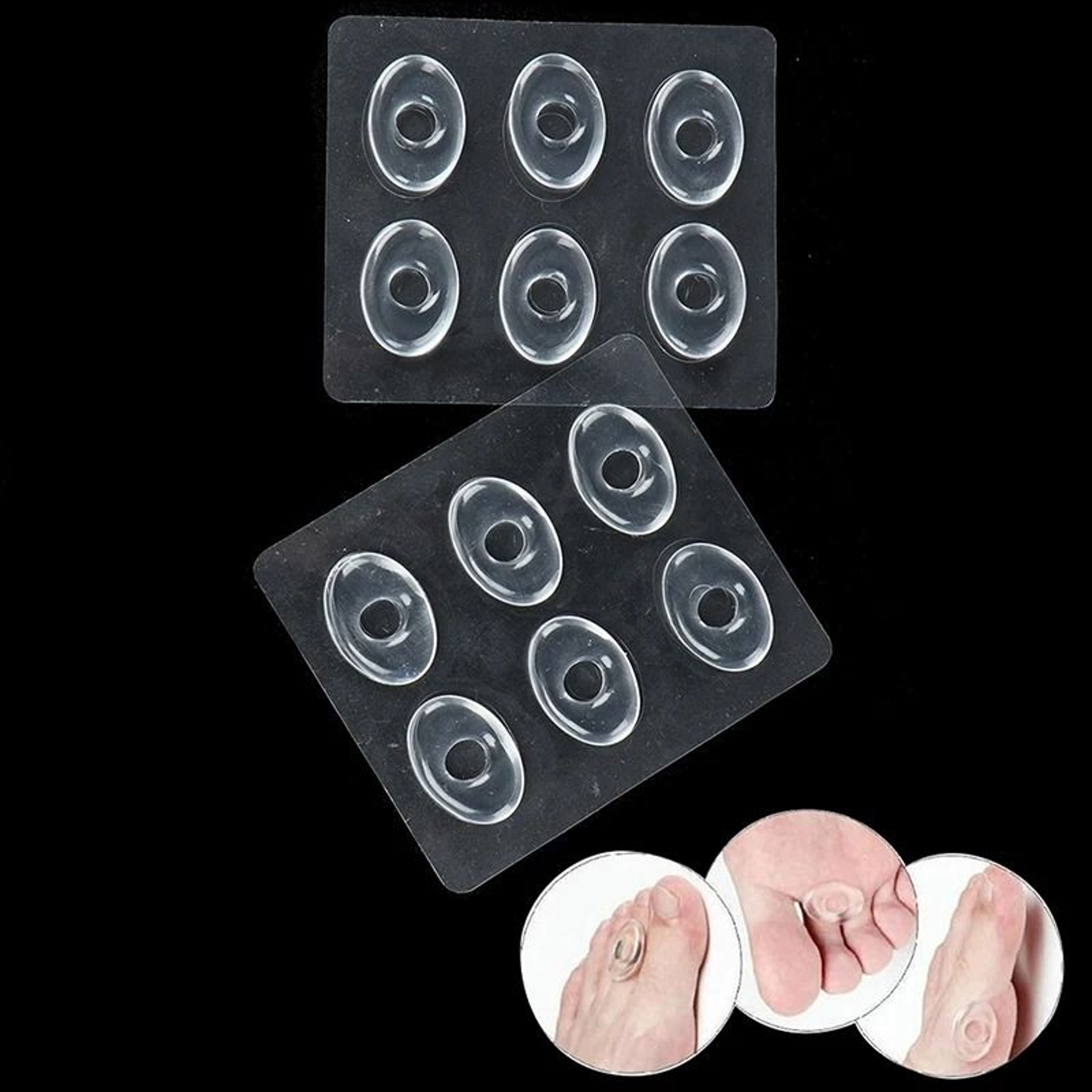 Silicone Medical Gel Corn Removal Patches 0