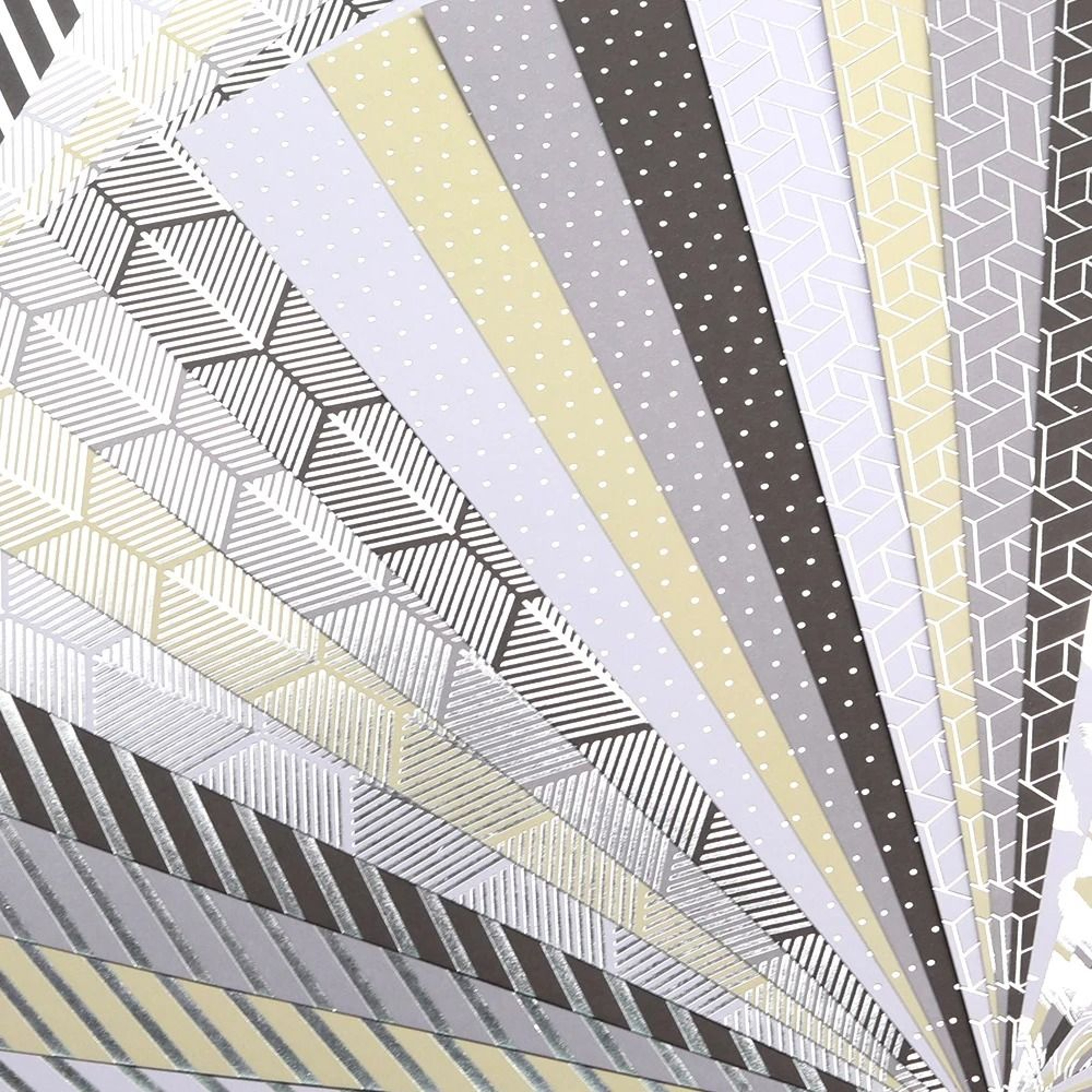 Shimmer  Shine Premium Foil Scrapbooking Paper Pack 4