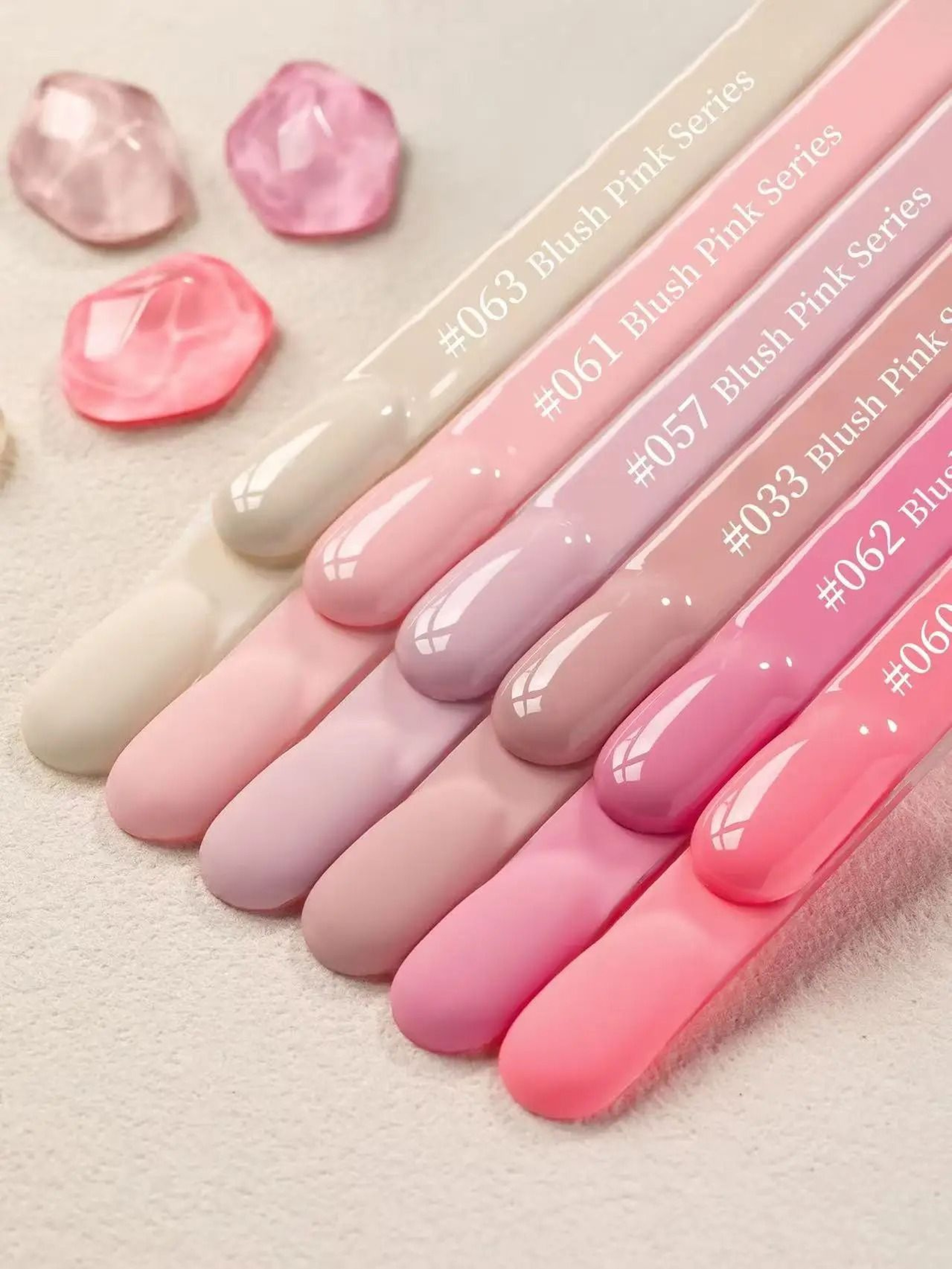 LongLasting Pink Gel Nail Polish 4