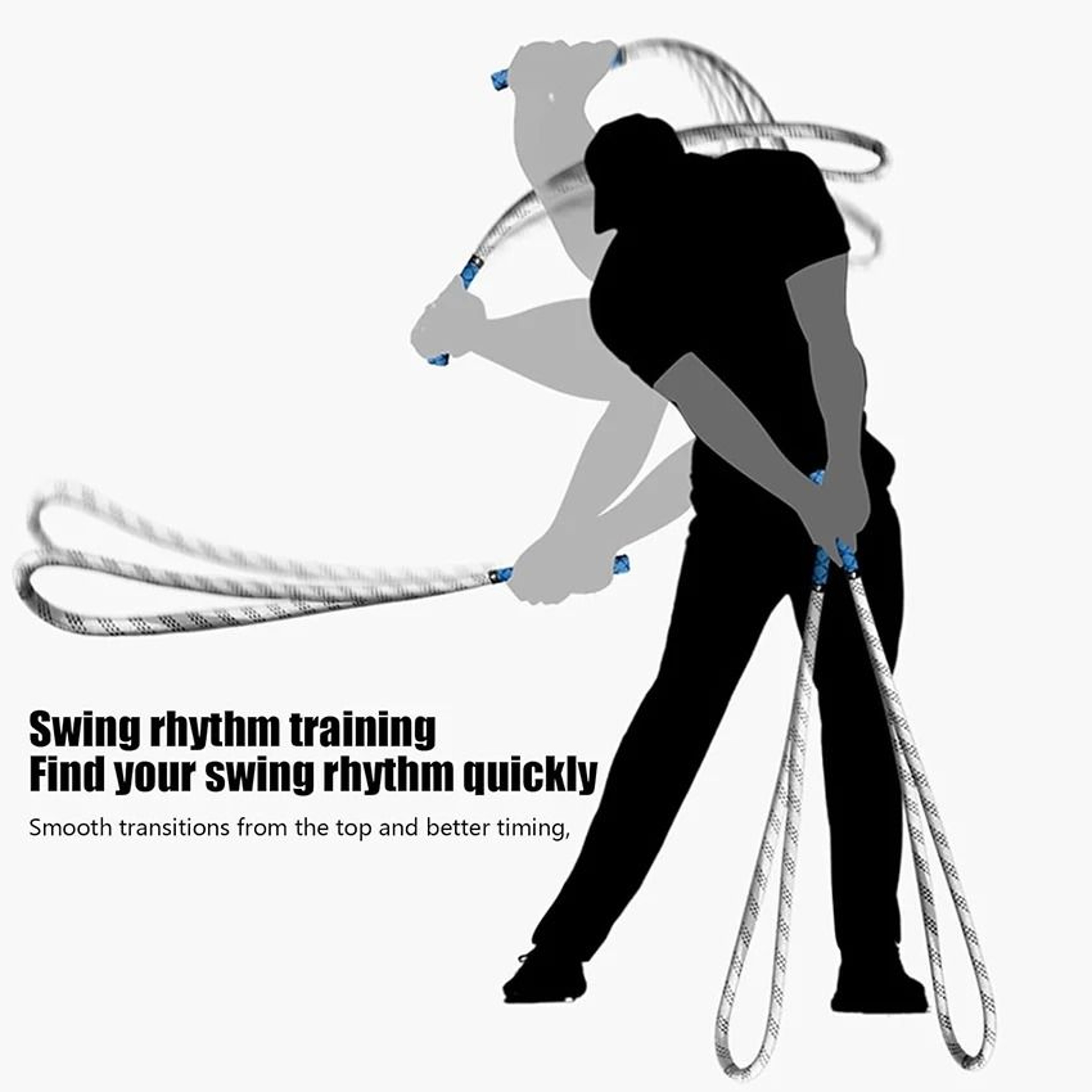 Golf Swing Practice Rope Trainer 3