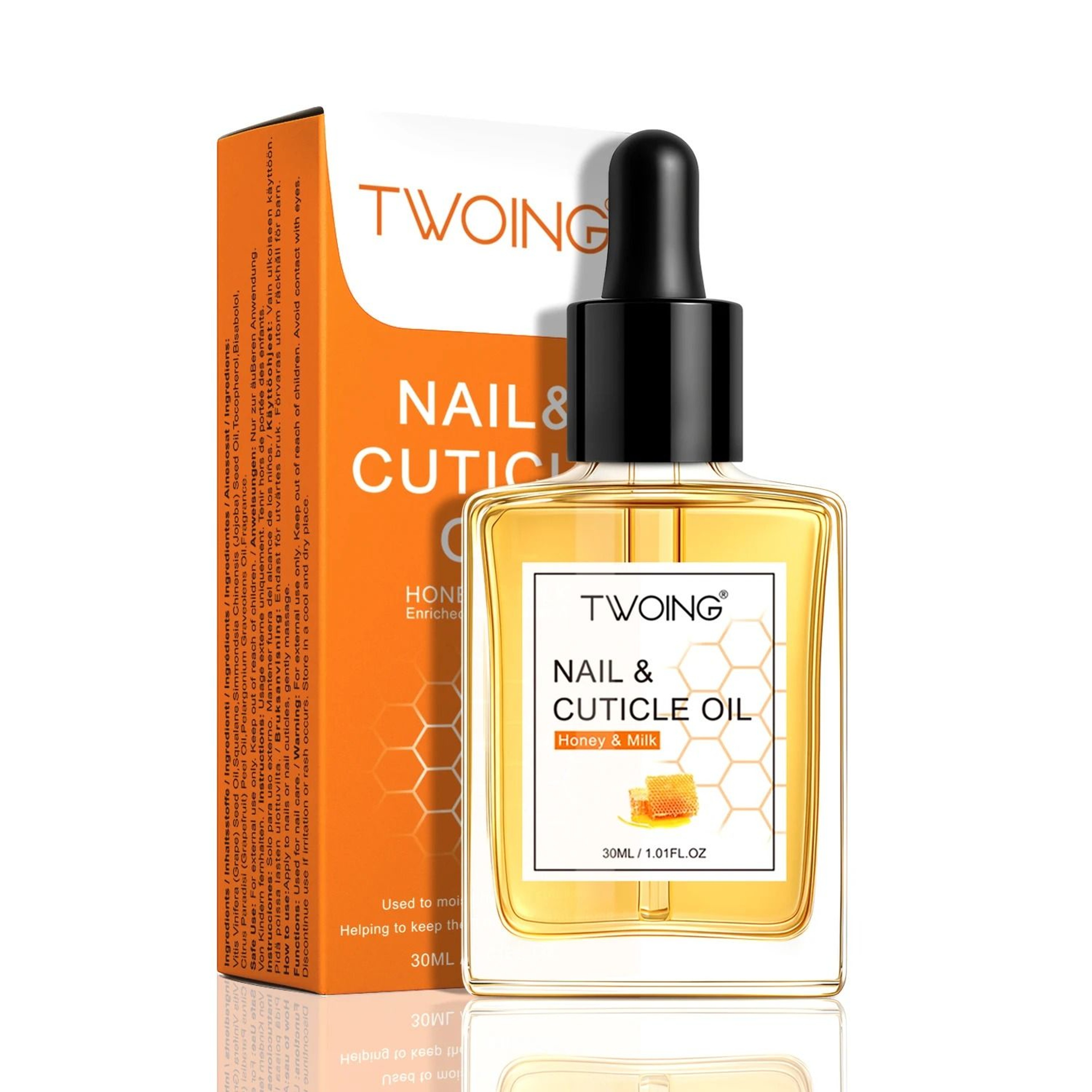 Honey Milk Cuticle  Nail Nutrition Oil 7