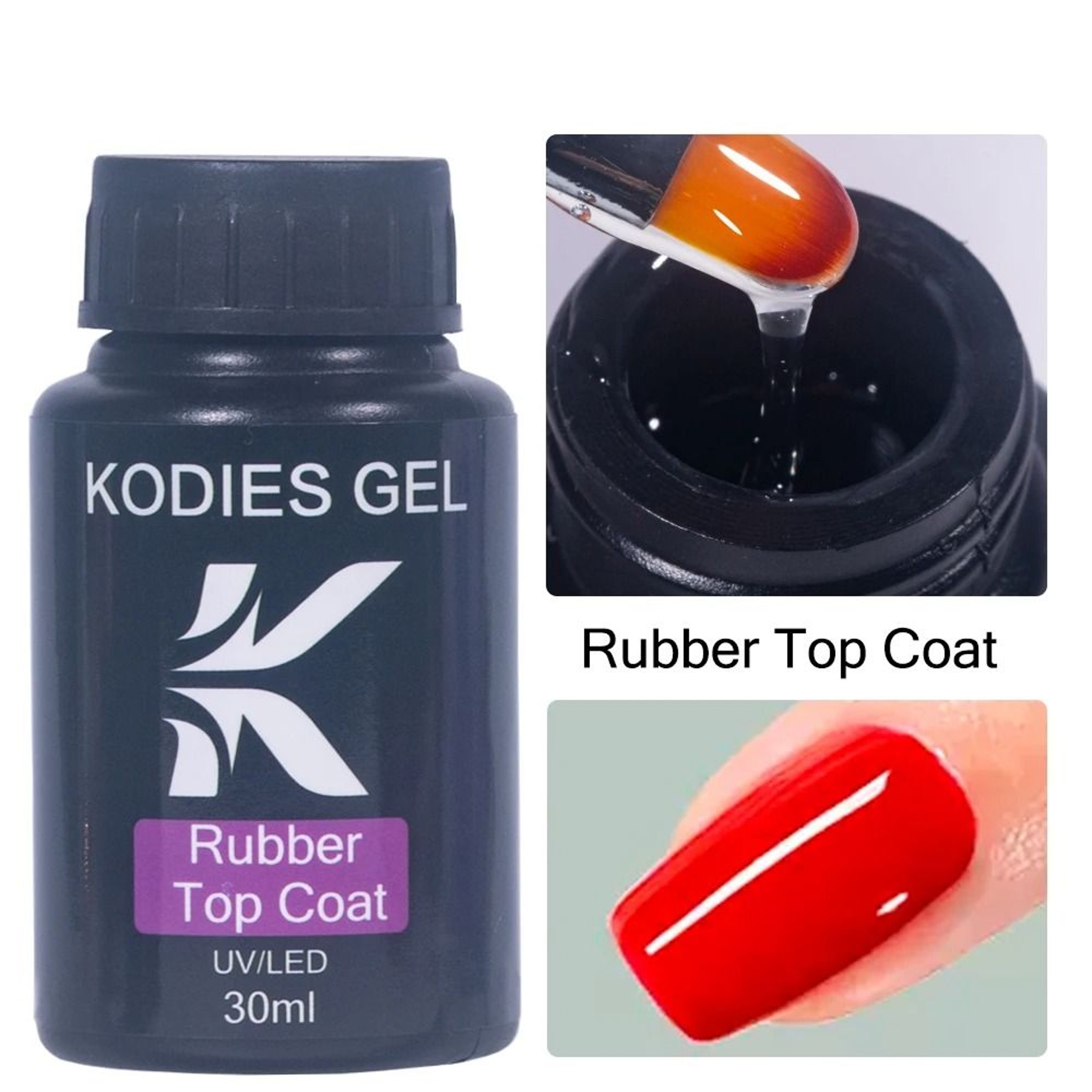 30ml Professional Rubber Base And Finishing Gel Collection 10