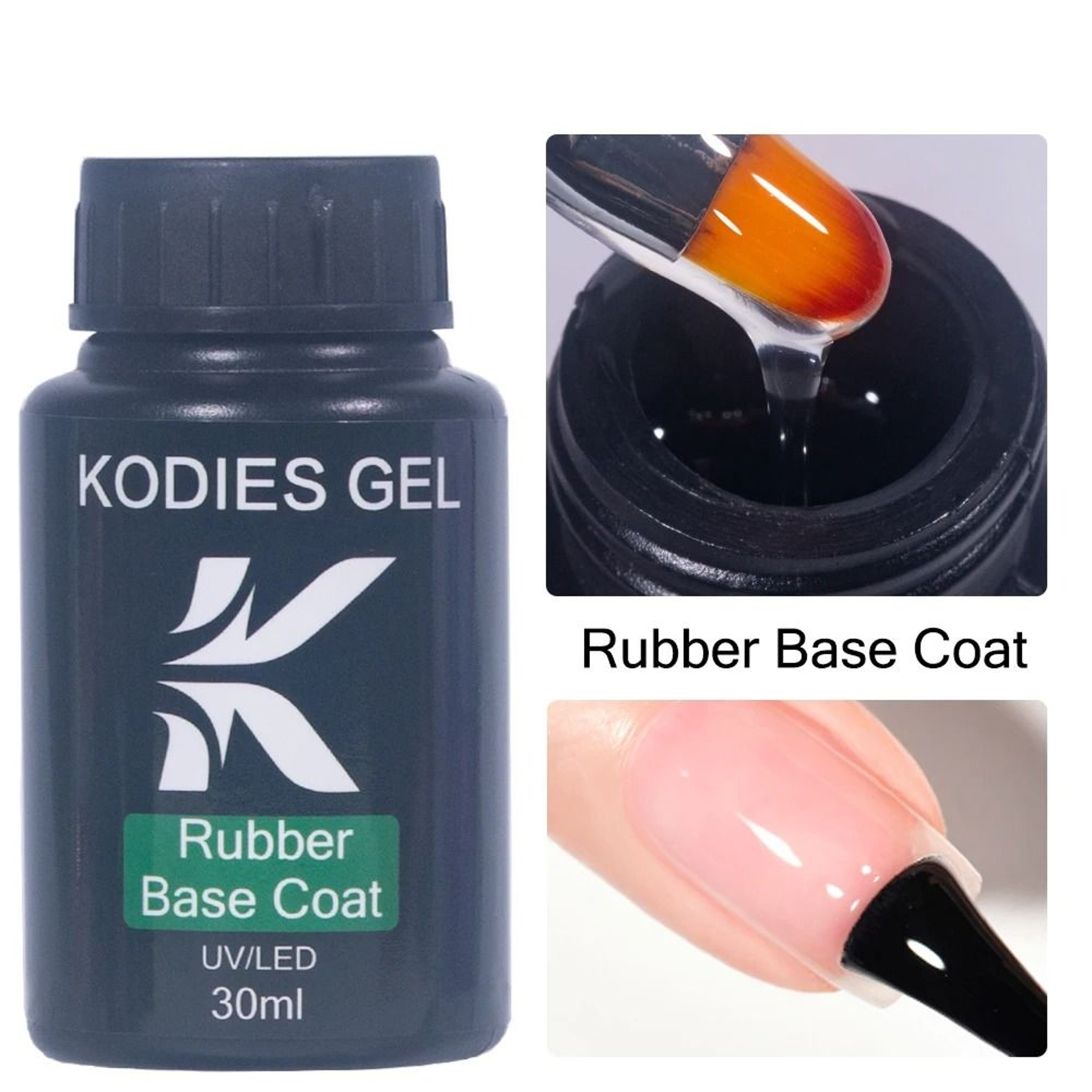 30ml Professional Rubber Base And Finishing Gel Collection 7