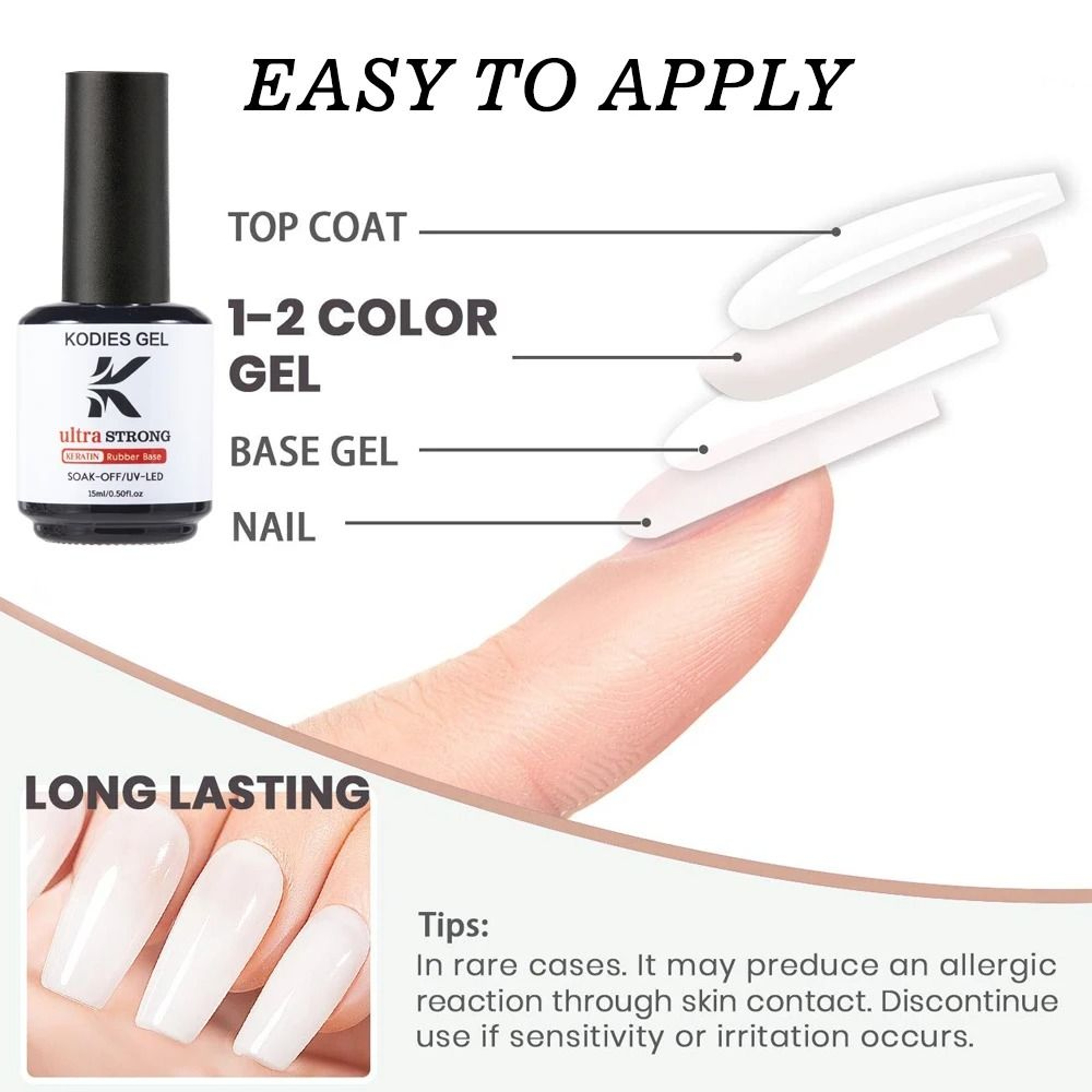 15ml KeratinInfused Strengthening Foundation Gel 4