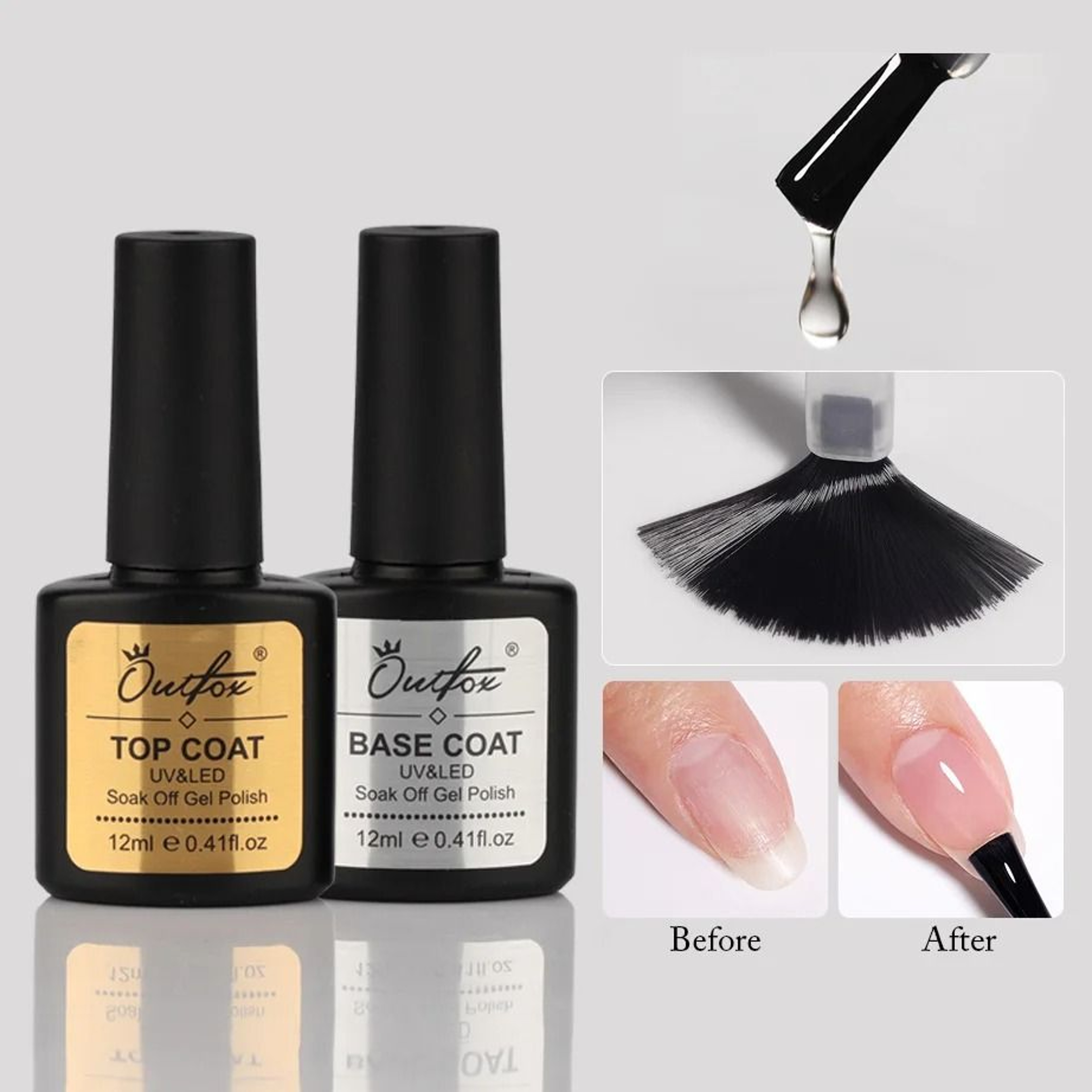 Base And NoWipe Top Coat System Set 1