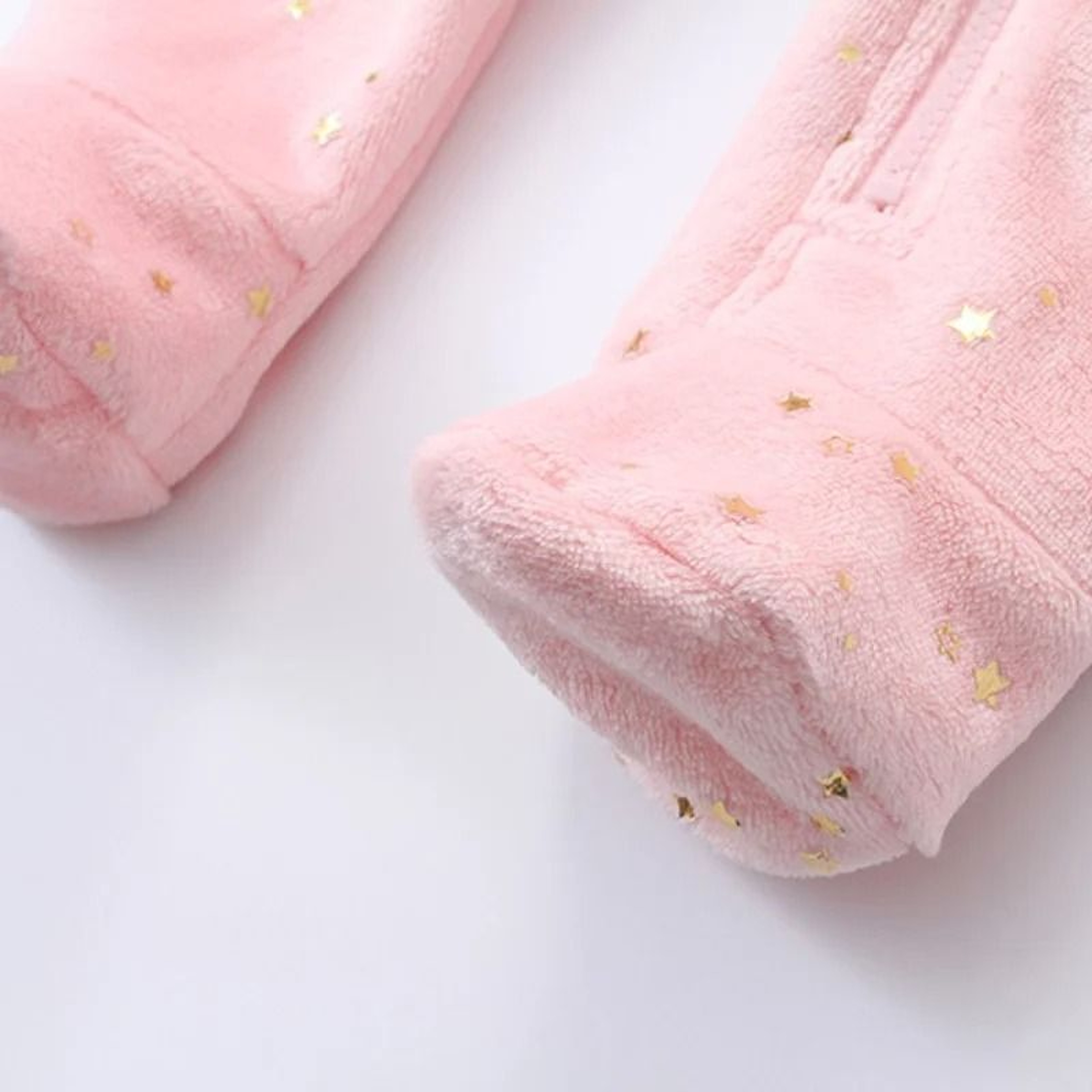 Thickened Fleece Bear Paw Star Jumpsuit 5