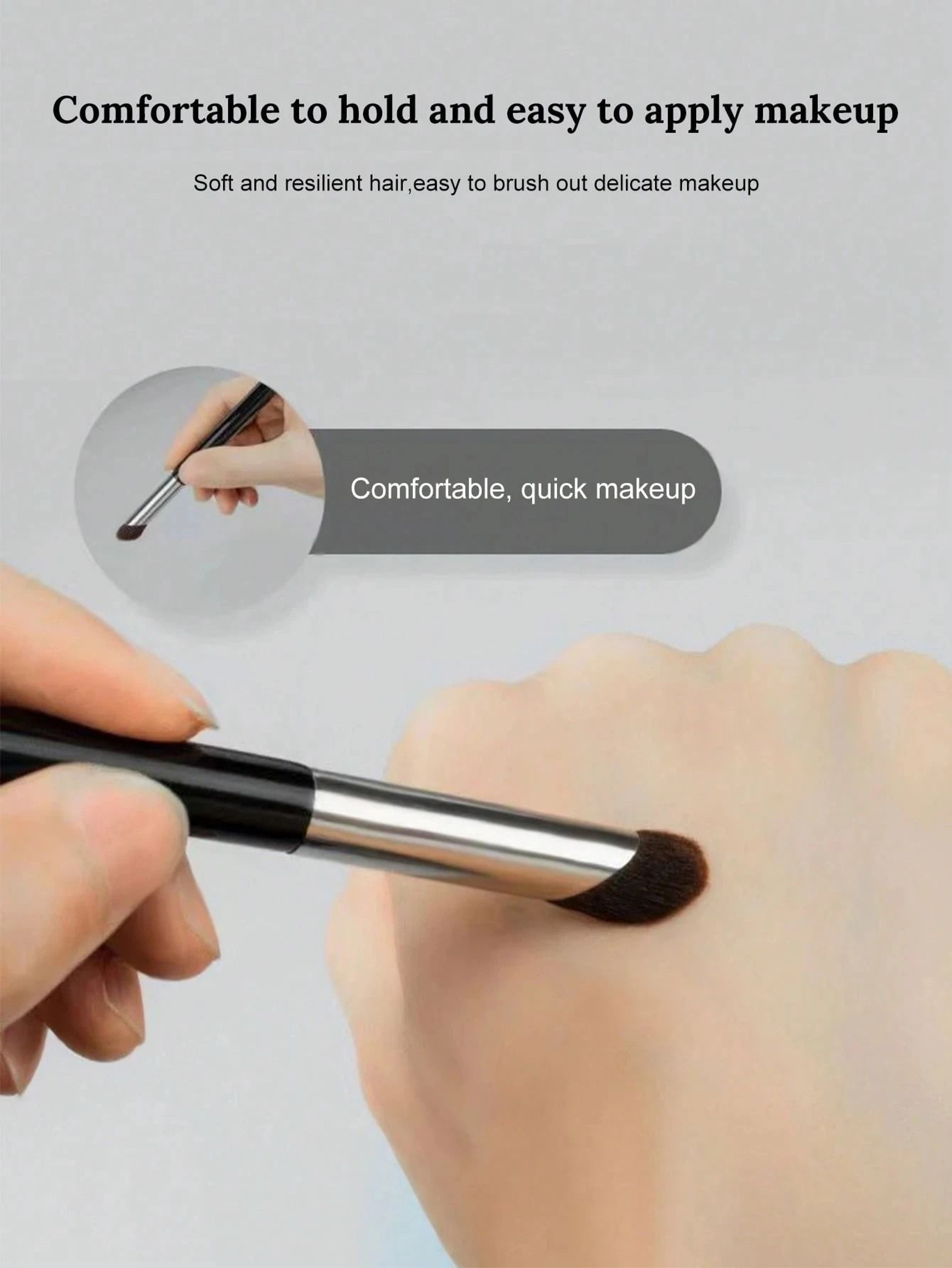 Precision Round Head Concealer Makeup Brush 4