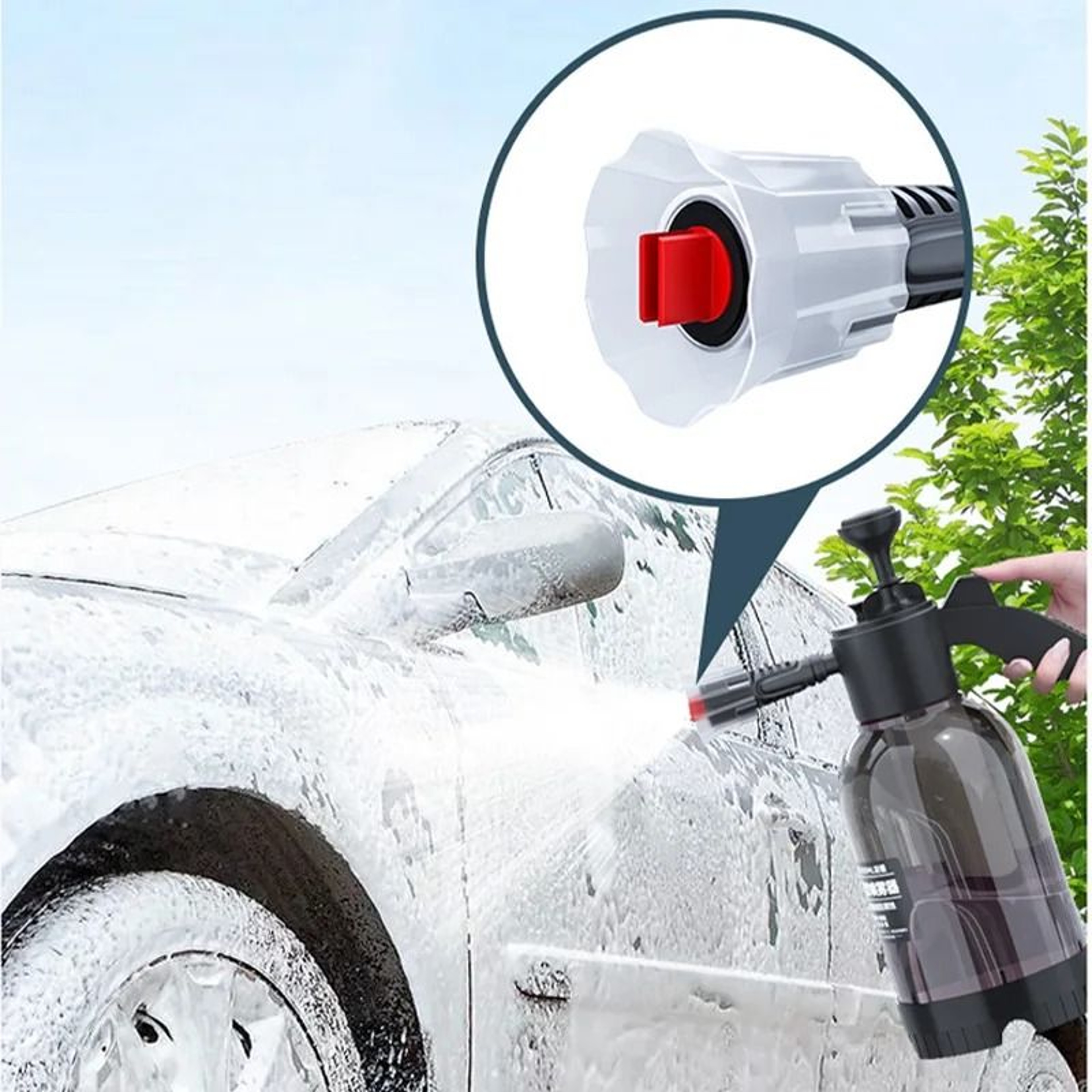 2L HighPressure Manual Foam Sprayer 4