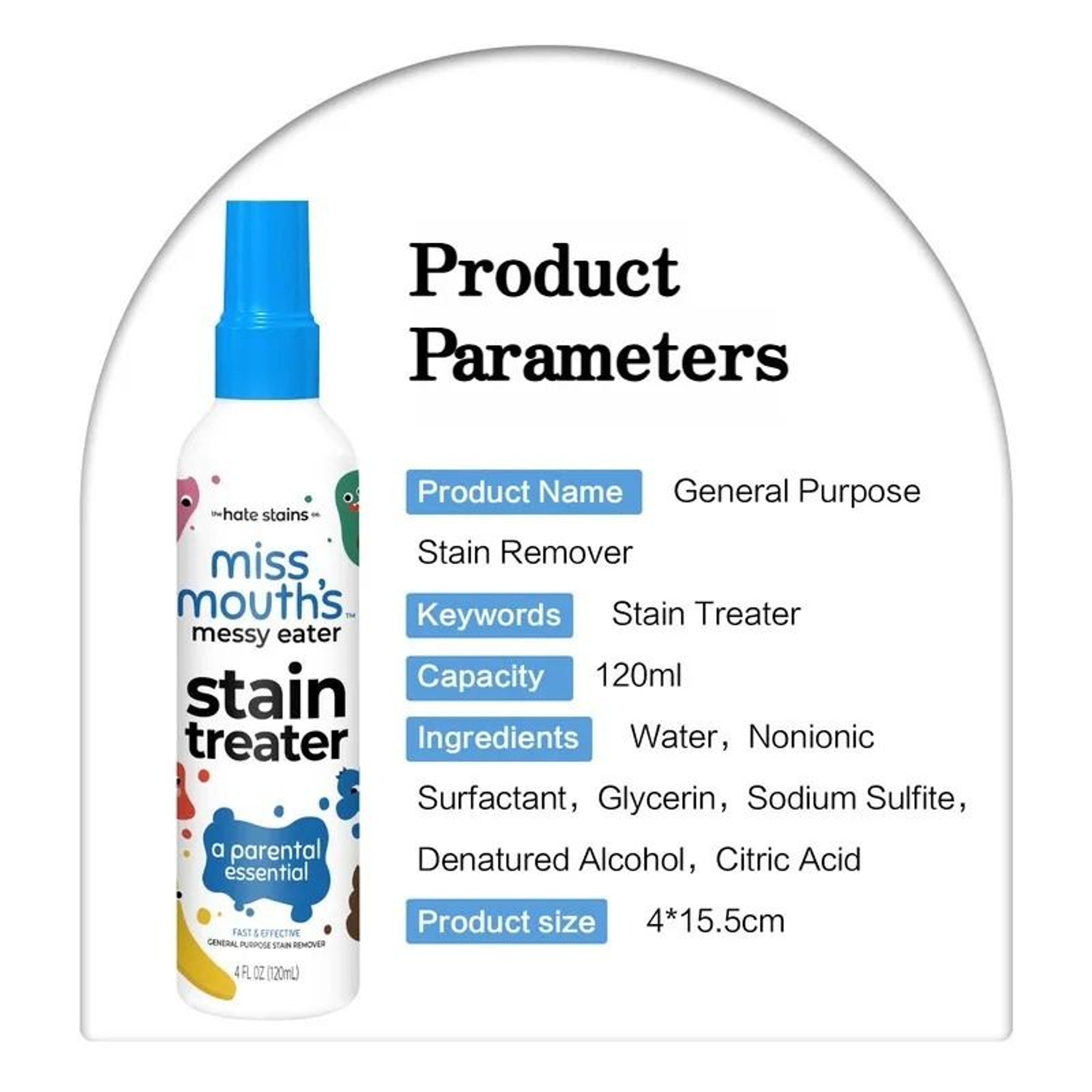 Fabric  Shoe Decontamination Stain Remover 5