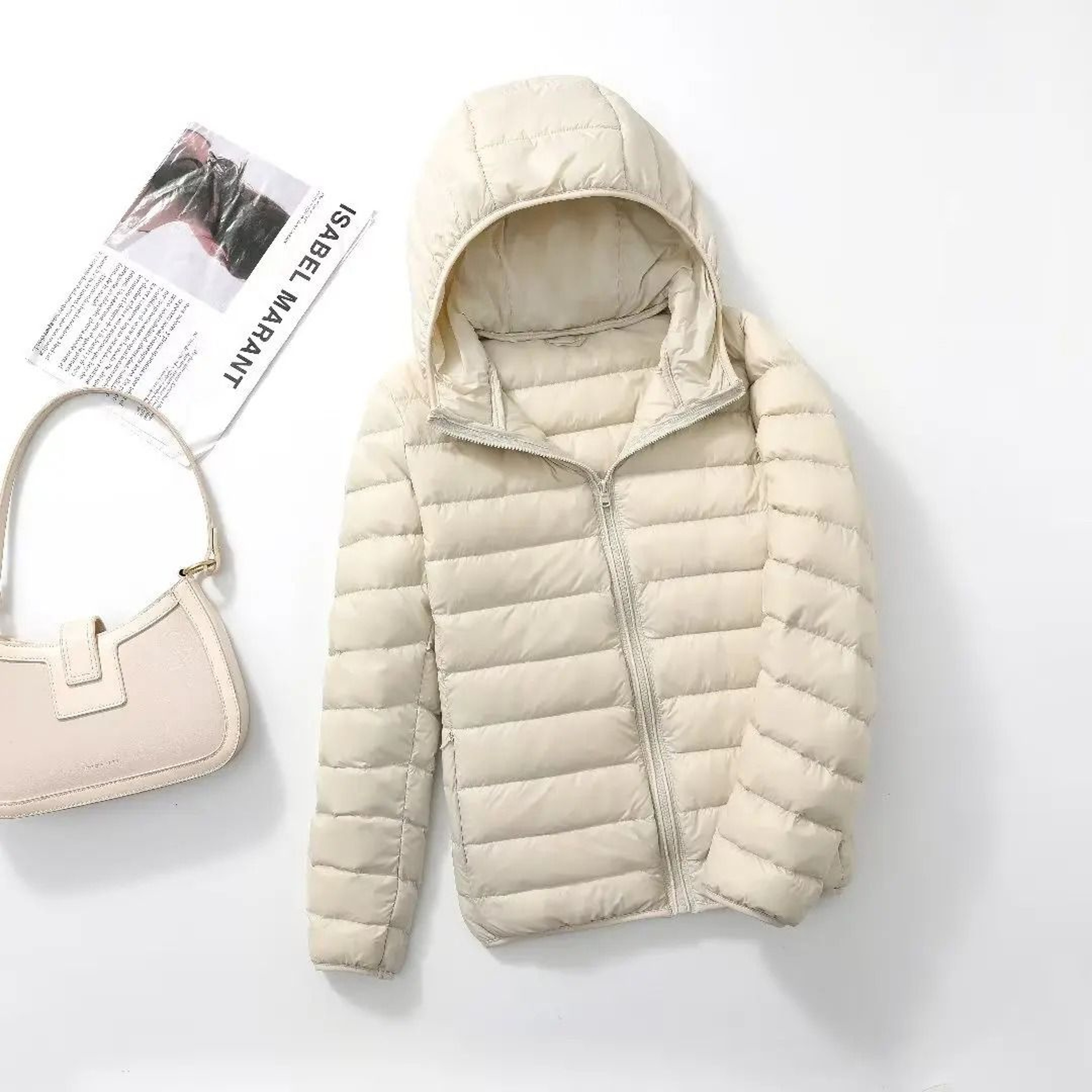 Ultra Lightweight Packable Hooded Puffer Jacket 18