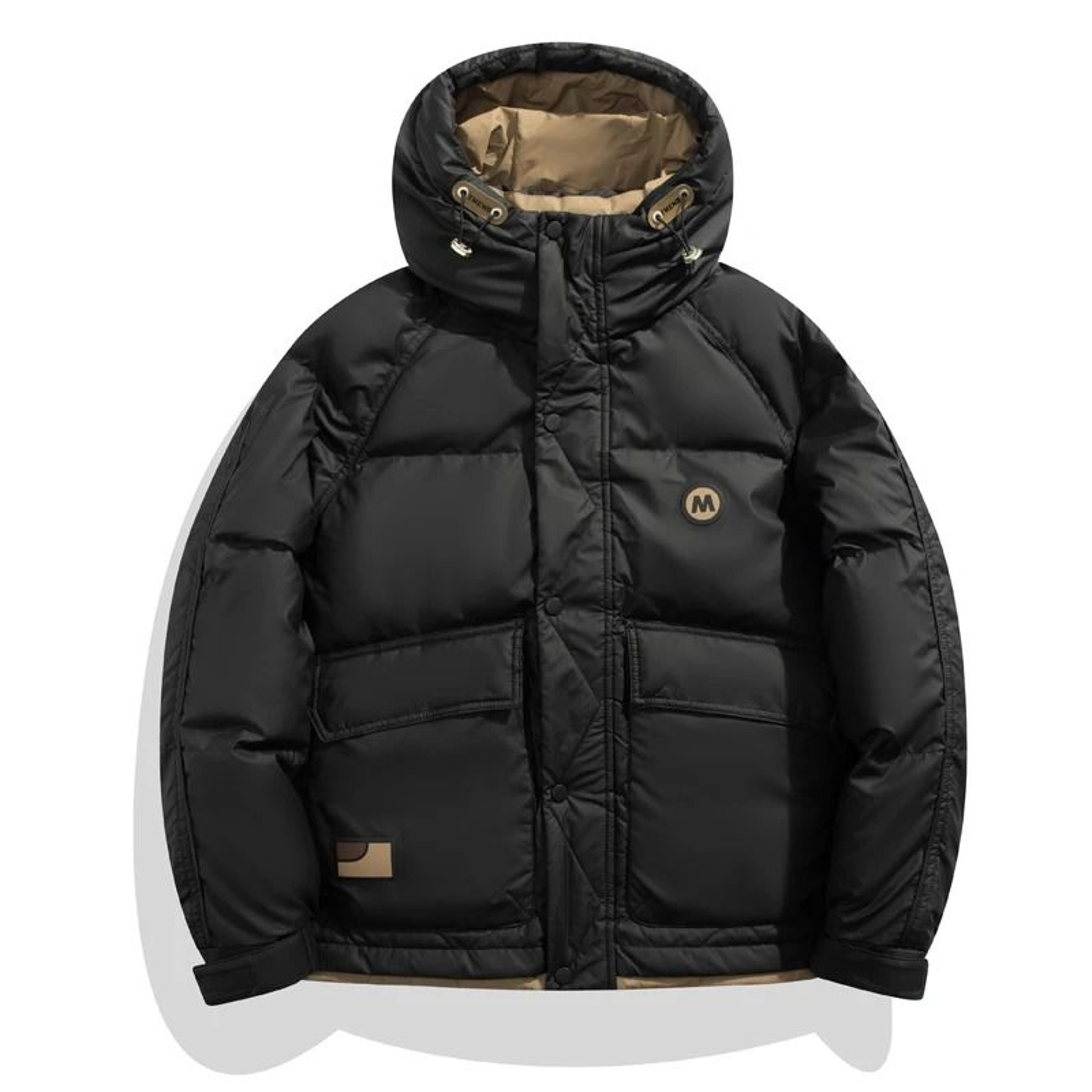 Harajuku Streetwear Hip Hop White Duck Down Puffer 2