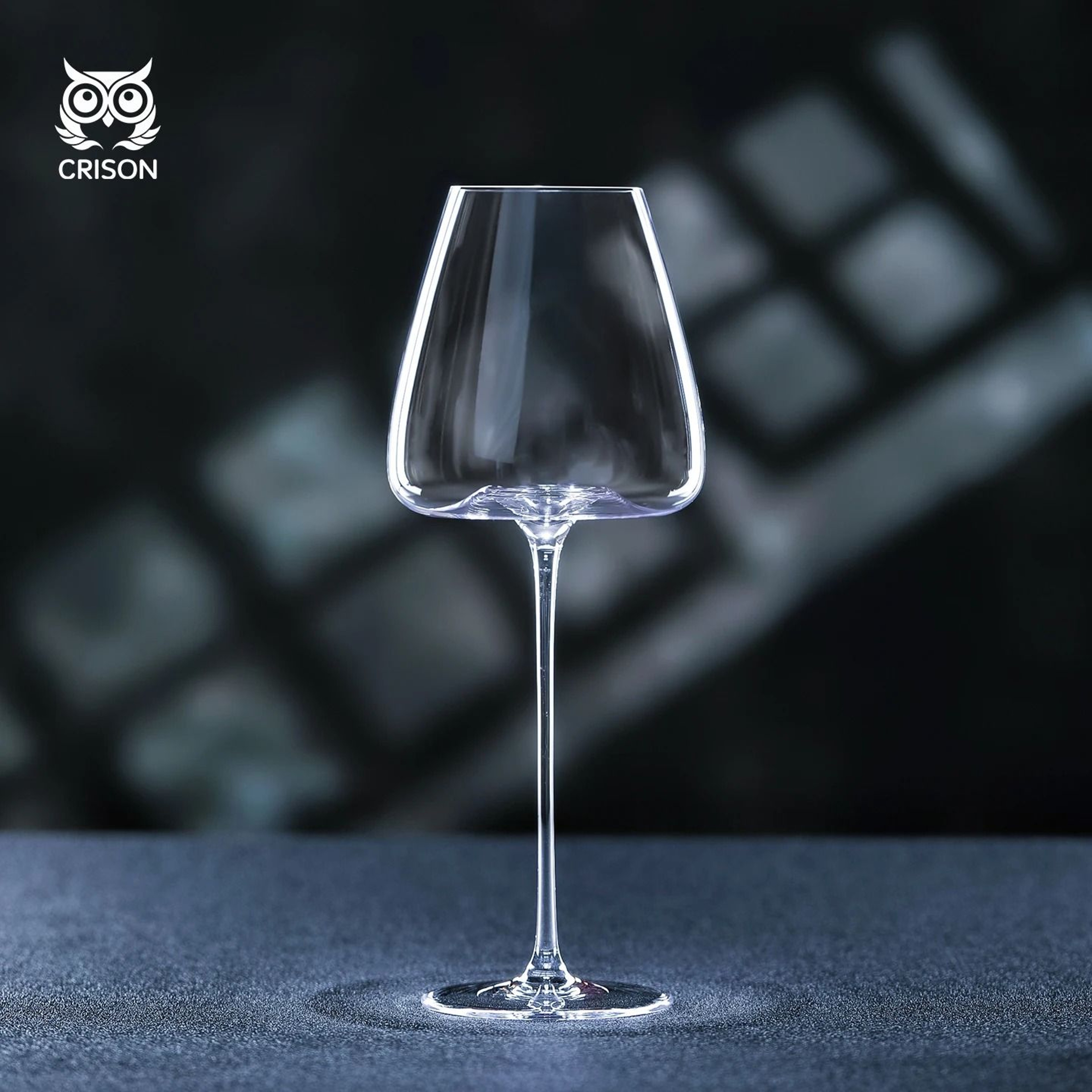 Handmade UltraThin Crystal Wine Goblet  Concave Bottom Series 0