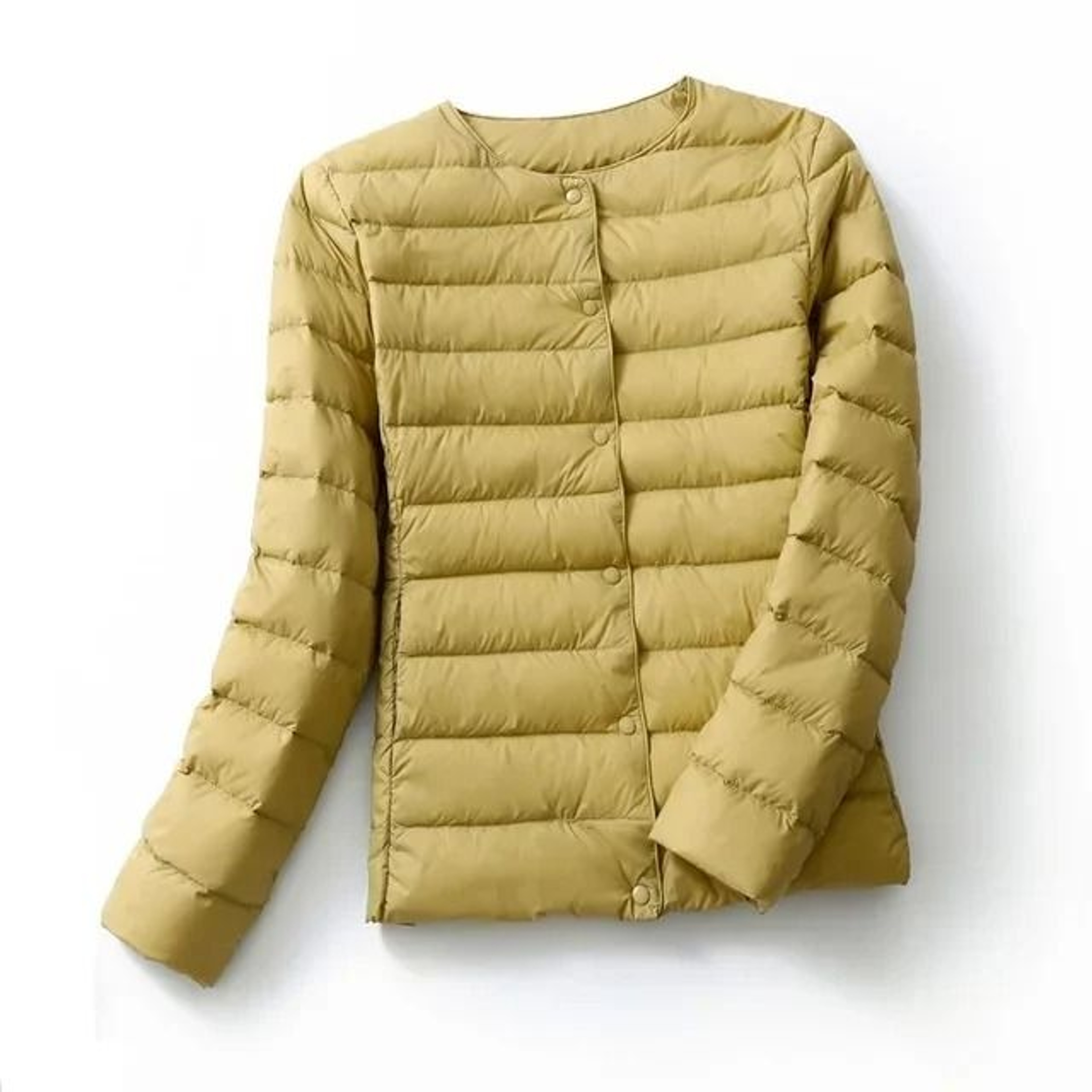 Womens Ultralight Collarless Puffer Jacket 18