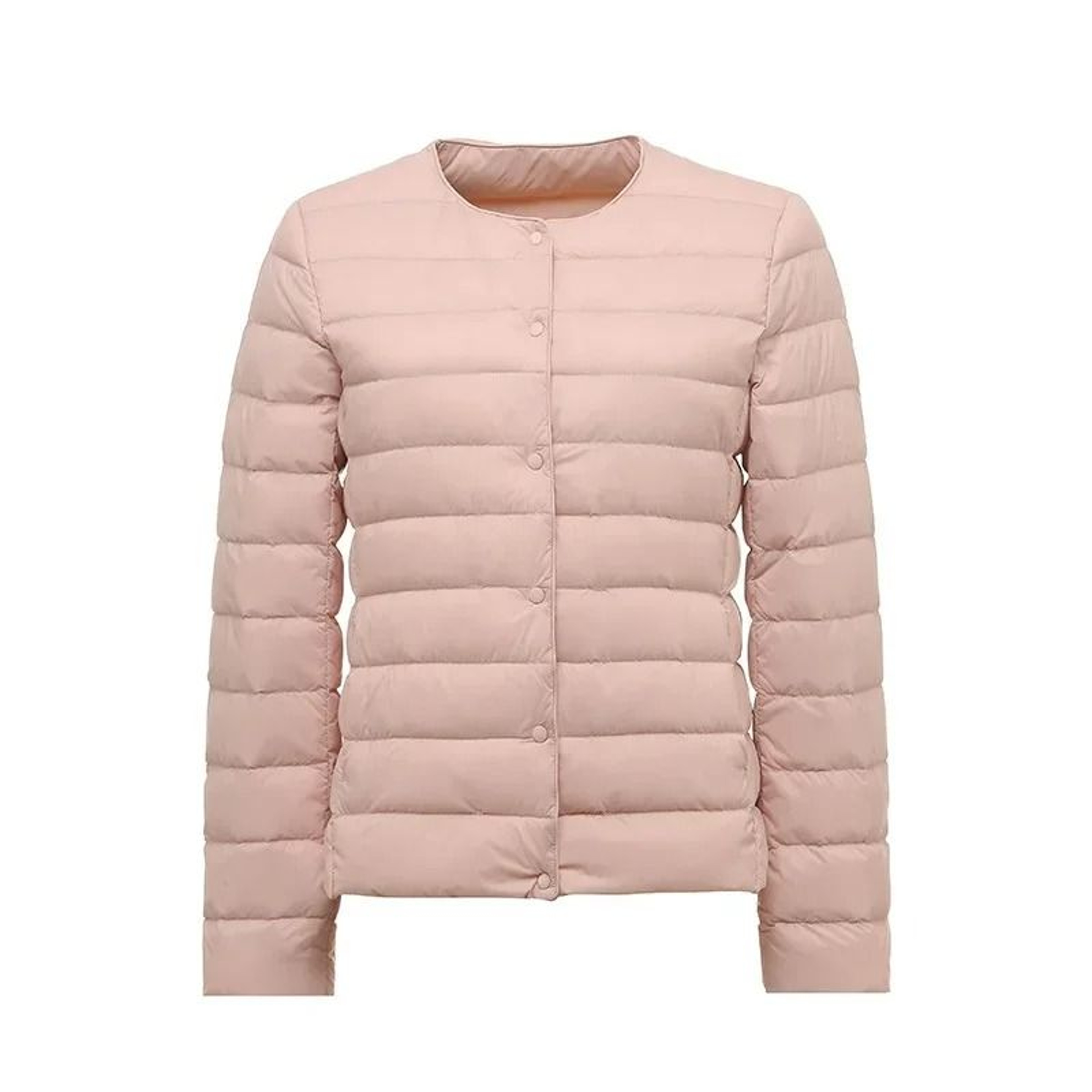 Womens Ultralight Collarless Puffer Jacket 19