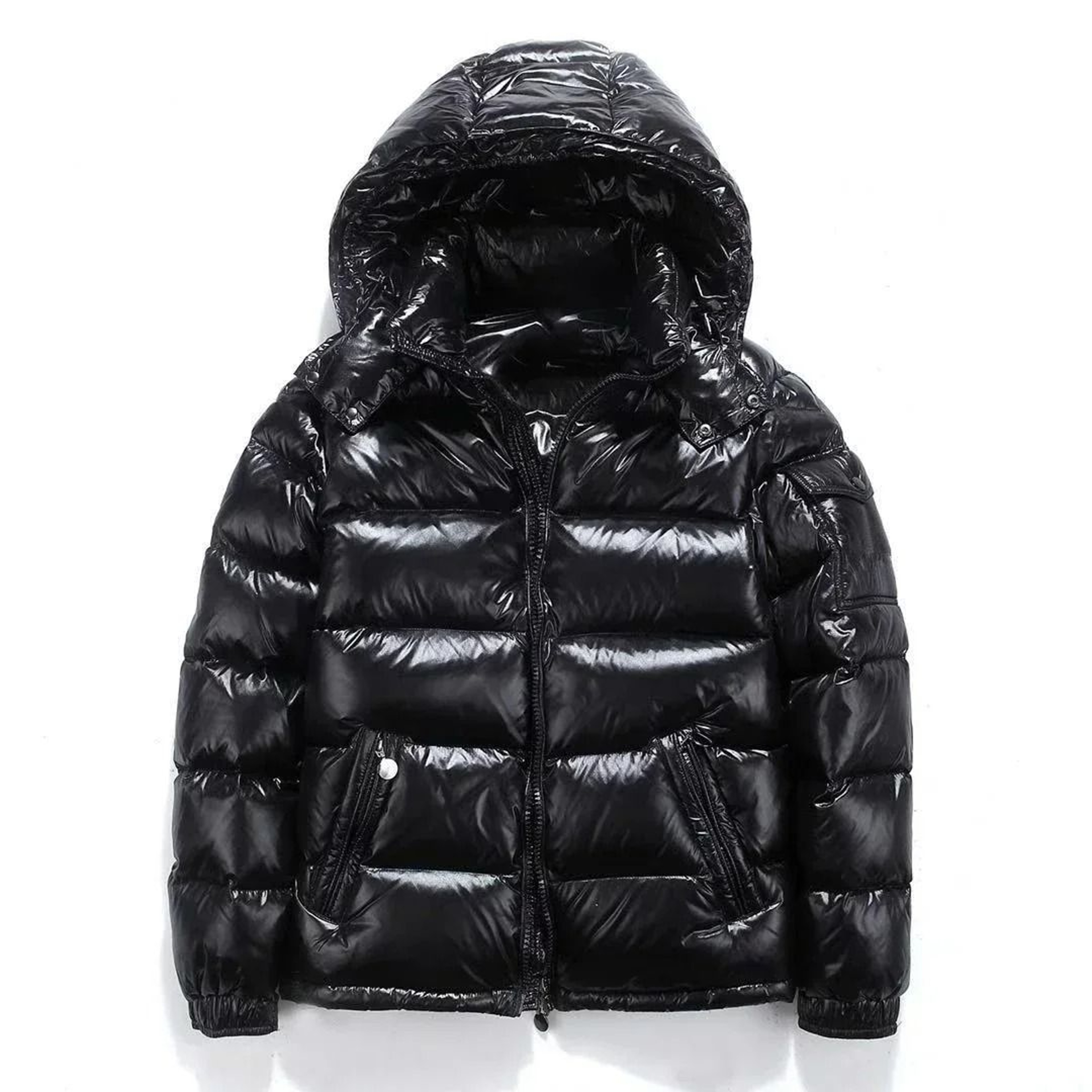 Mens HighGloss Winter Parka  Thicken Thermal Warm Coat 1