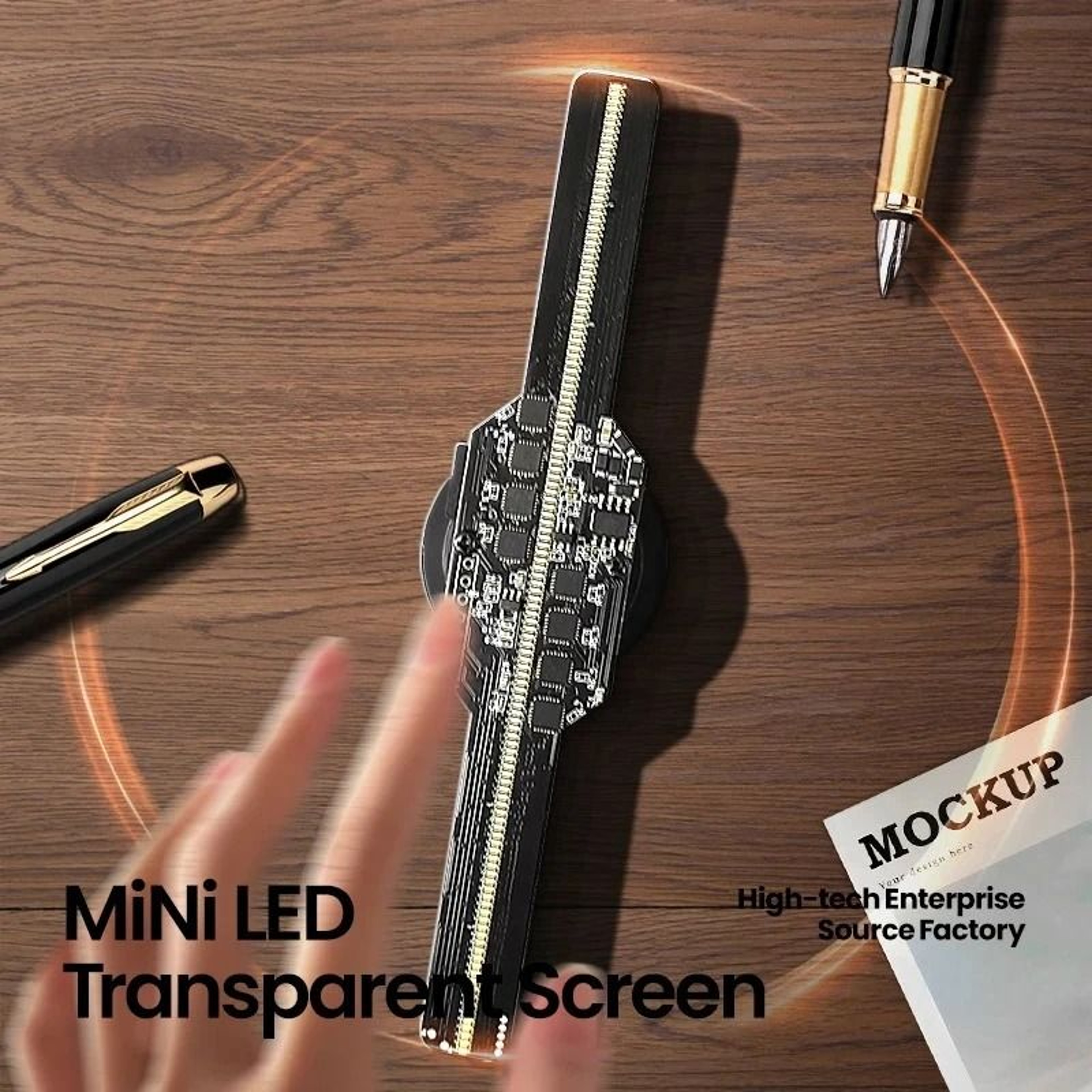 Portable 3D Holographic Projection Fan 1